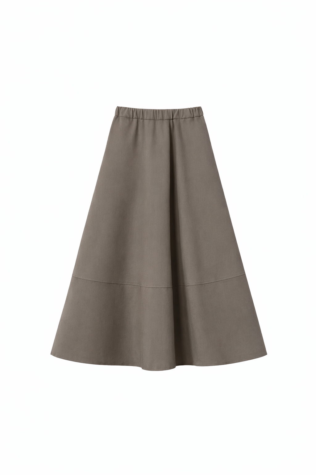 ORR Satin Full Skirt Brown