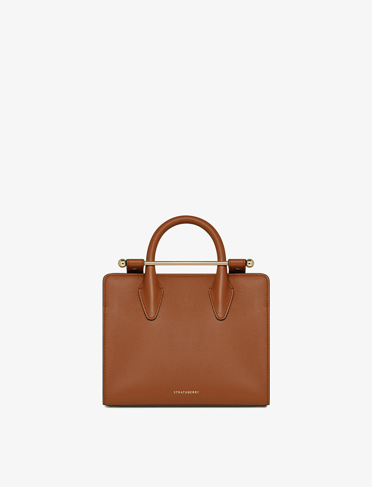 STRATHBERRY Mini Tote Bag in Chestnut