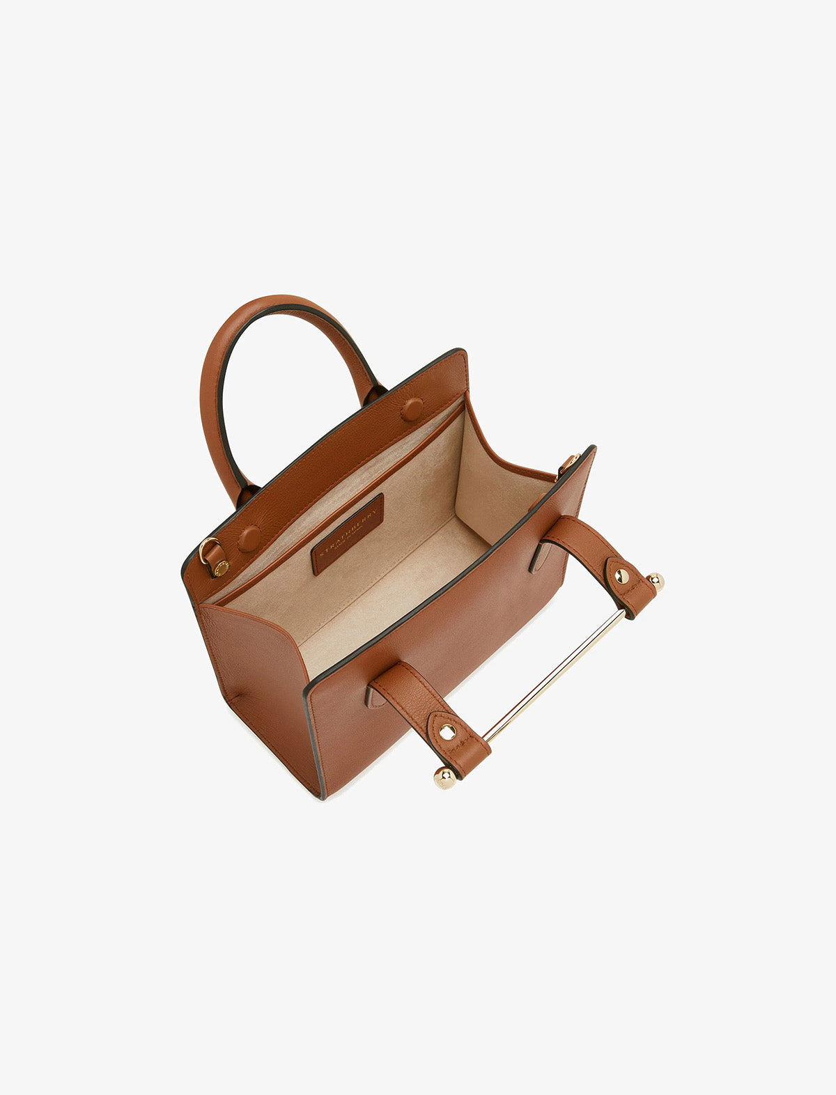 STRATHBERRY Mini Tote Bag in Chestnut