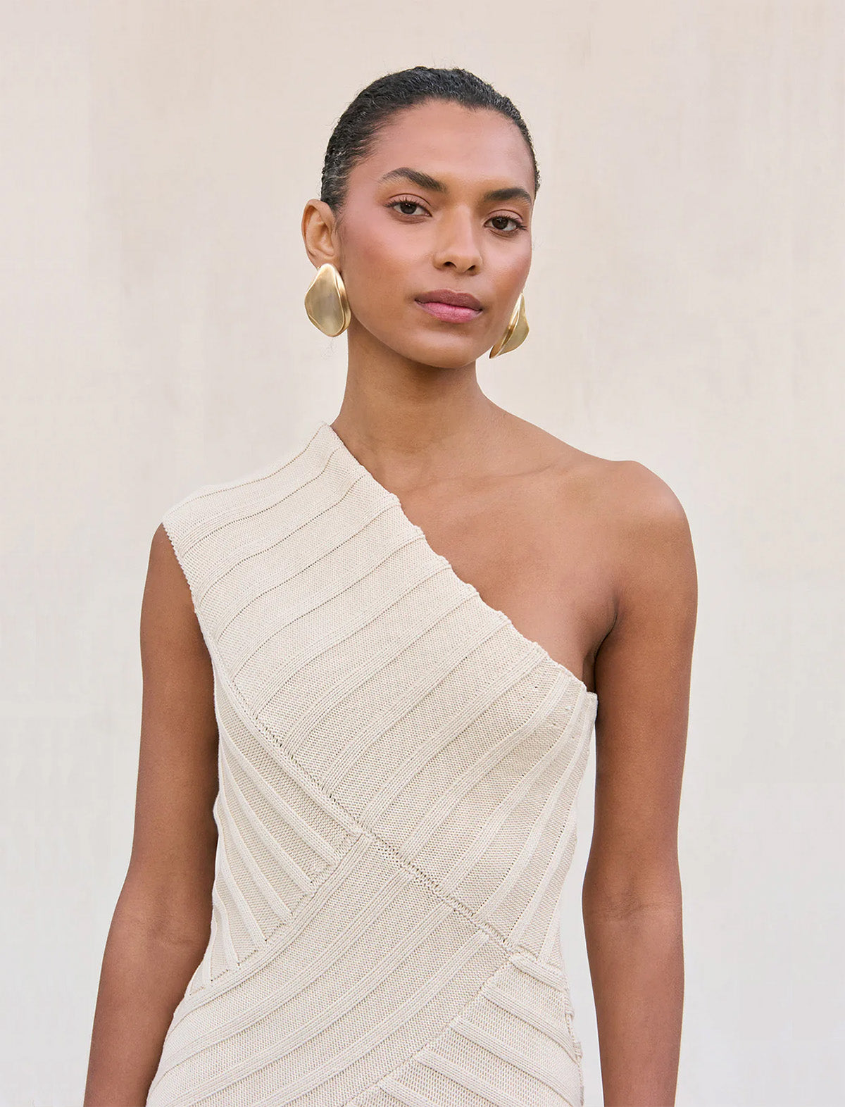 CULT GAIA Cielo Knit Dress in Beach