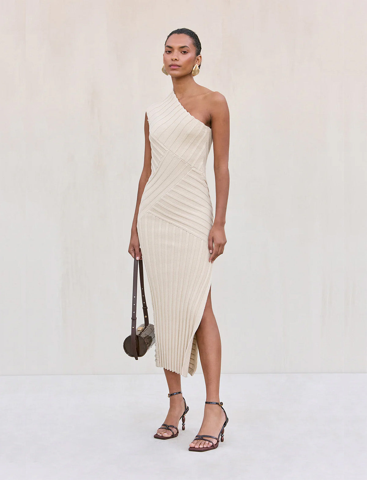 CULT GAIA Cielo Knit Dress in Beach