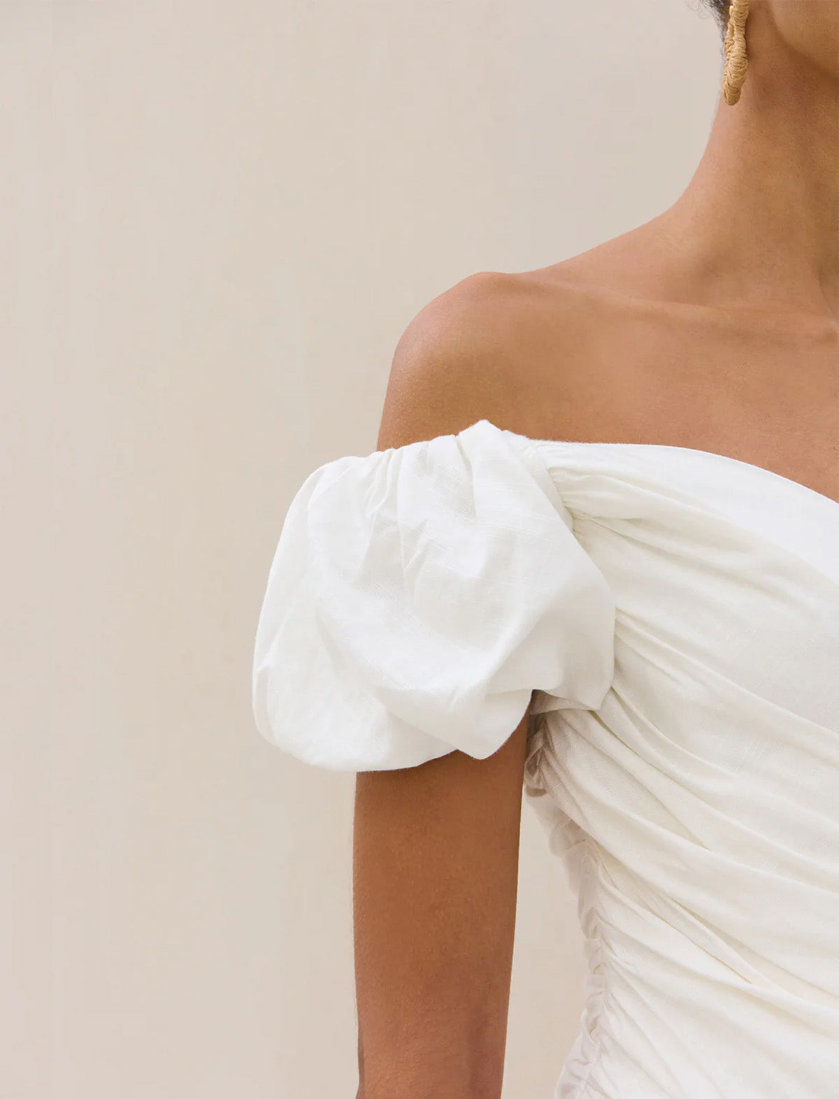 CULT GAIA Helene Top in Off White