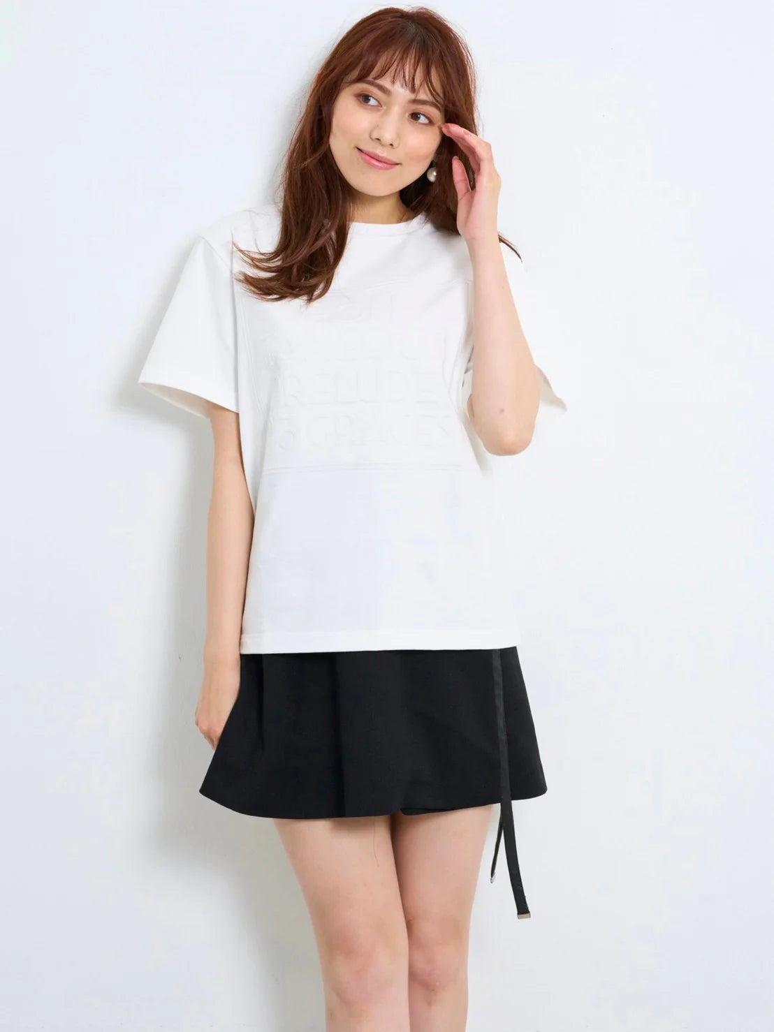 RICORD Embossed T-shirt In White