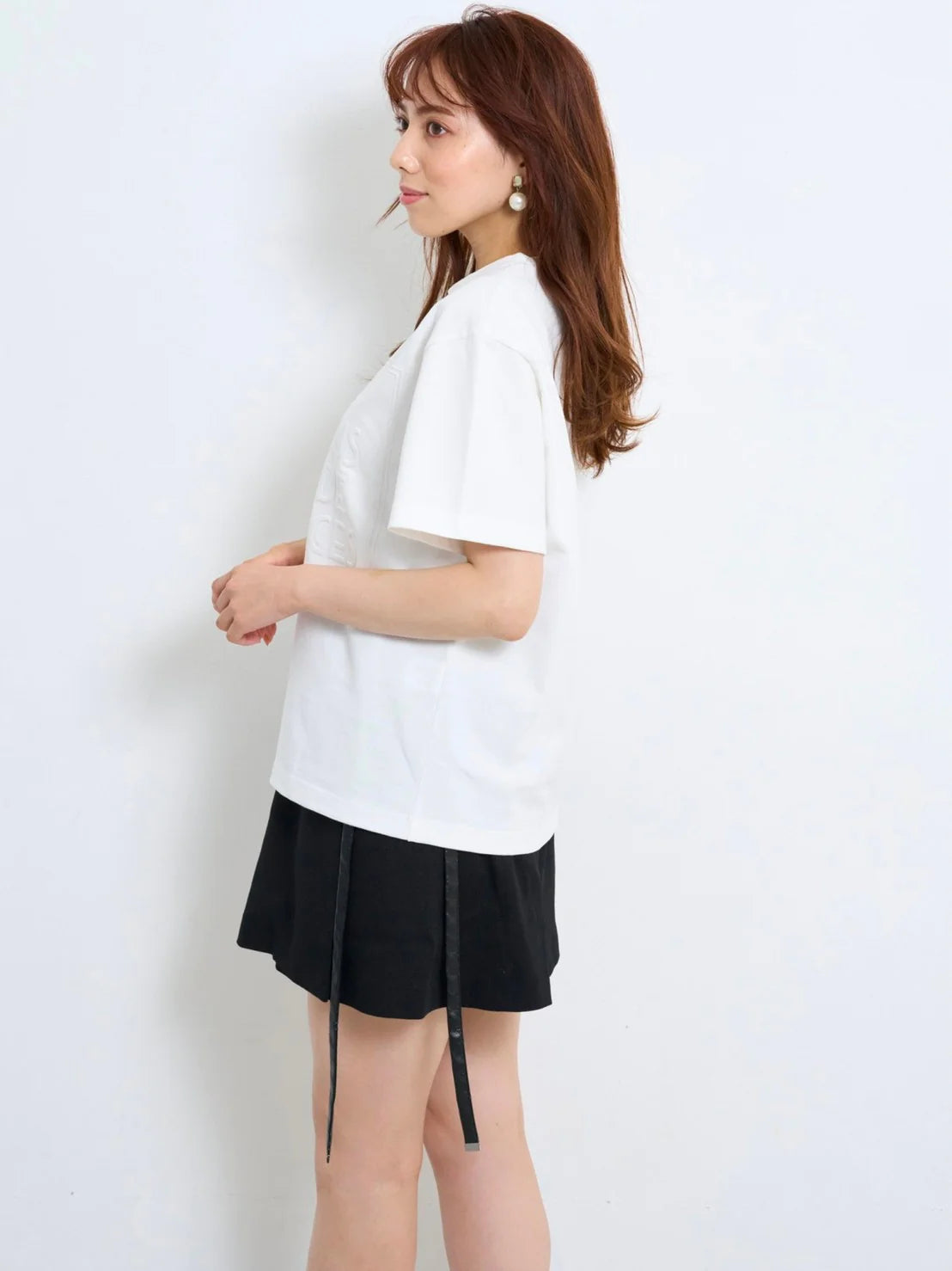 RICORD Embossed T-shirt In White