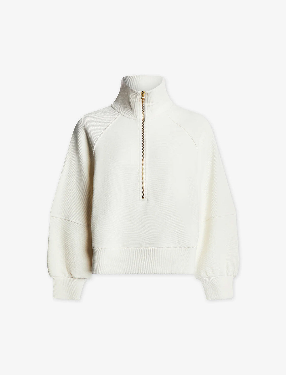 VARLEY Milano Half-Zip Sweat in Ivory