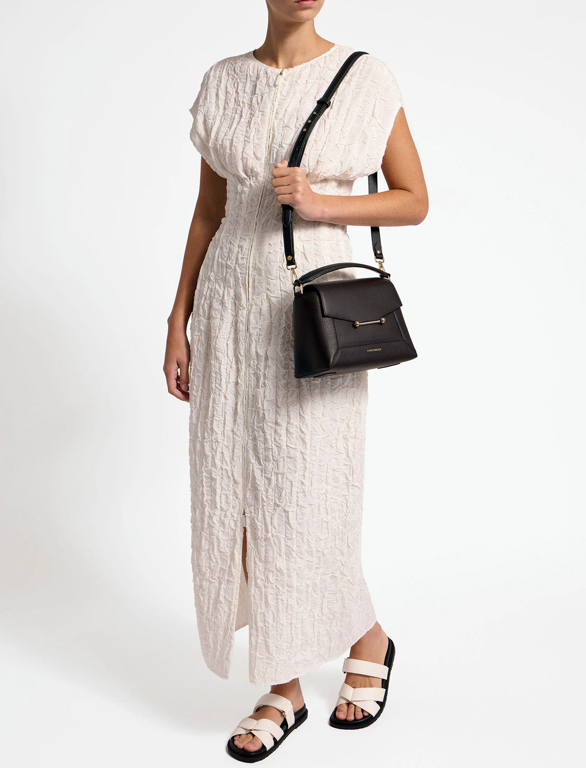 STRATHBERRY Mosaic Bag in Black