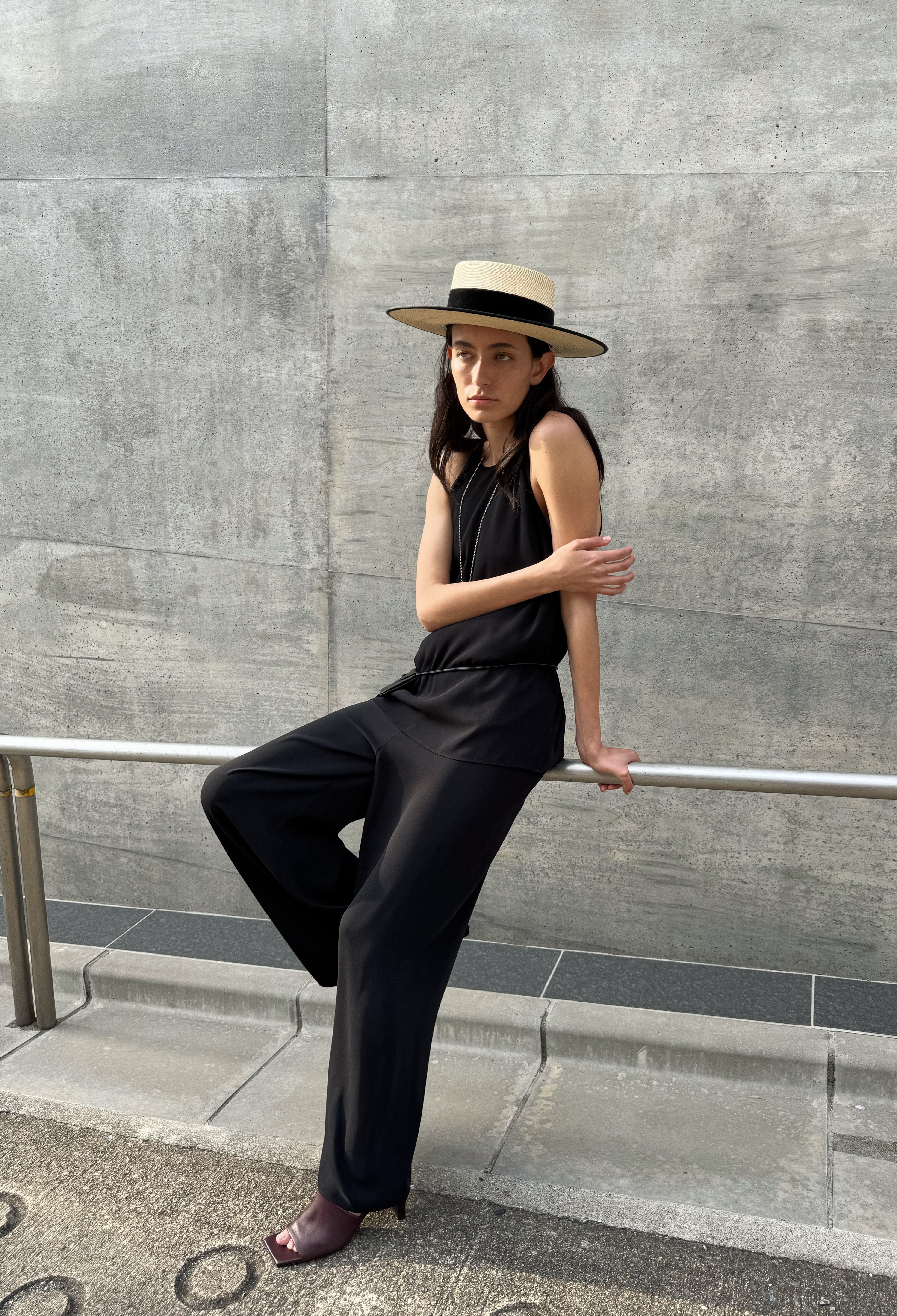 ORR Summer Lu Wide Pants Black