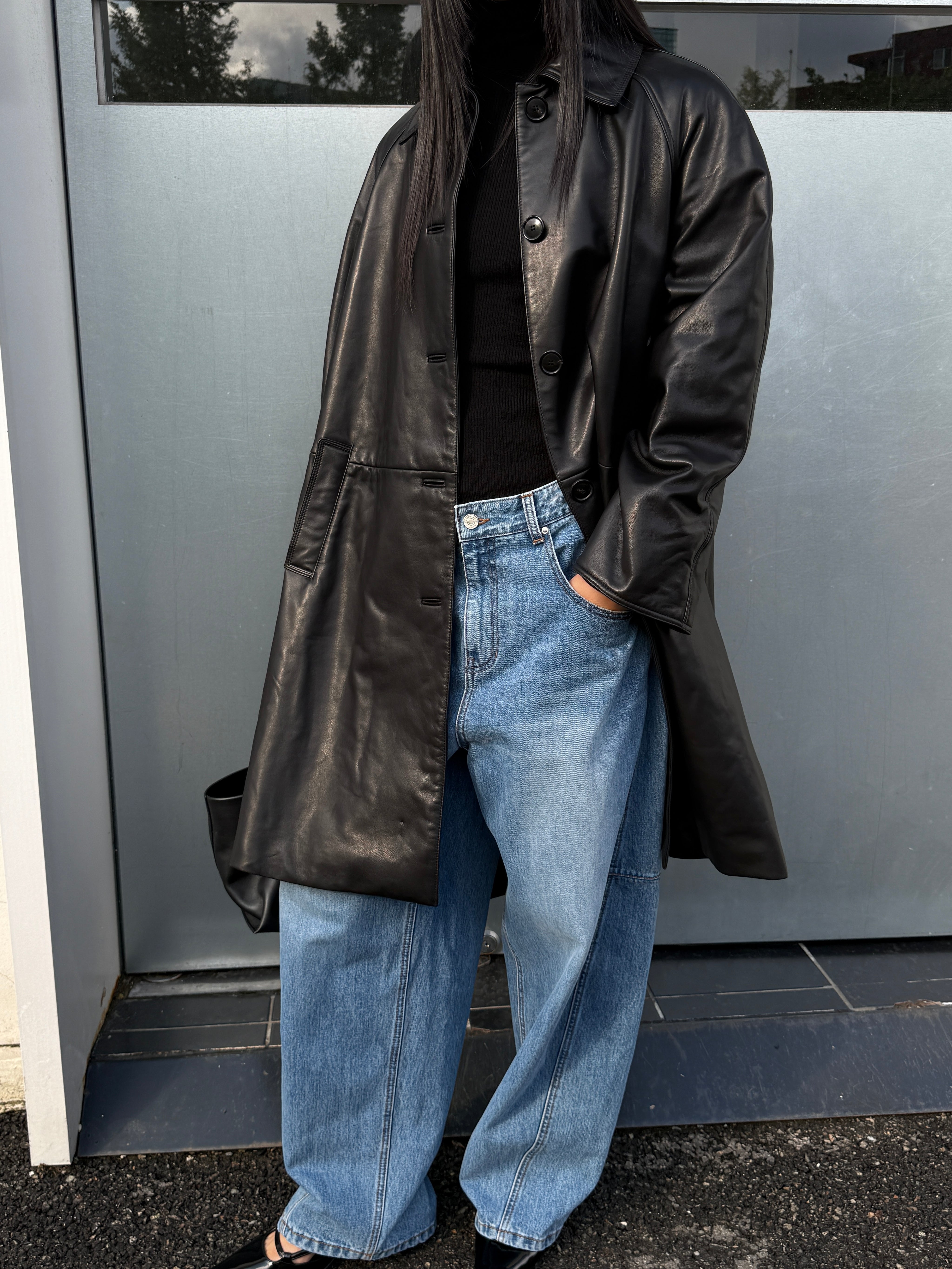 ORR Baggy Washed Jeans in Denim Blue