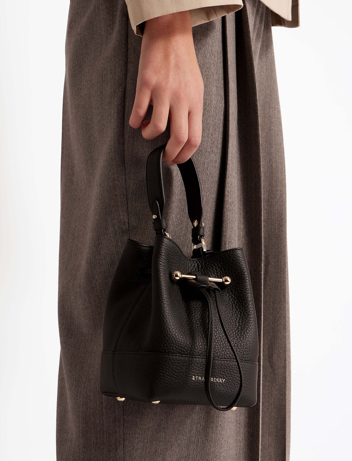 STRATHBERRY Osette Bag in Black