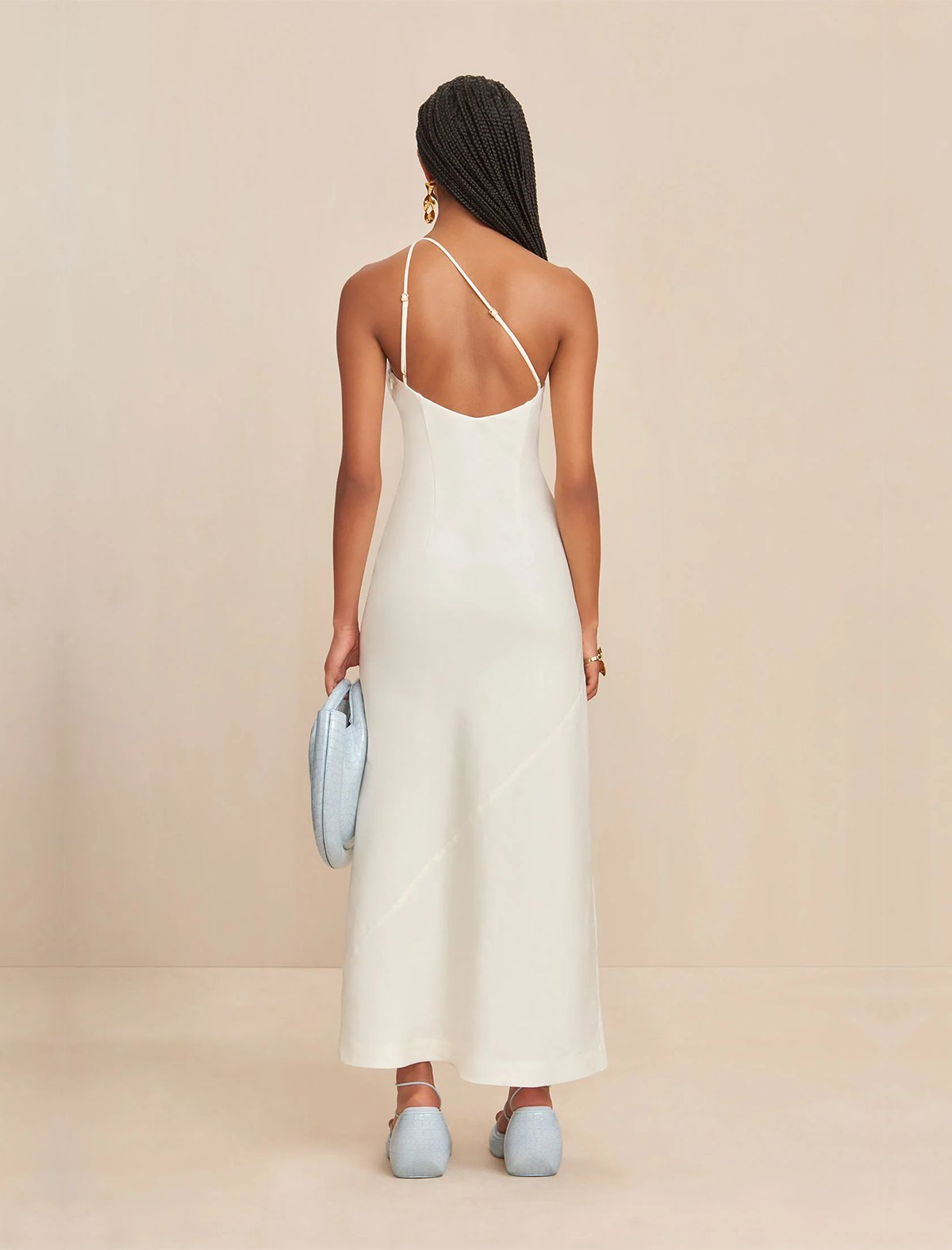 CULT GAIA Rinley Dress In Off White