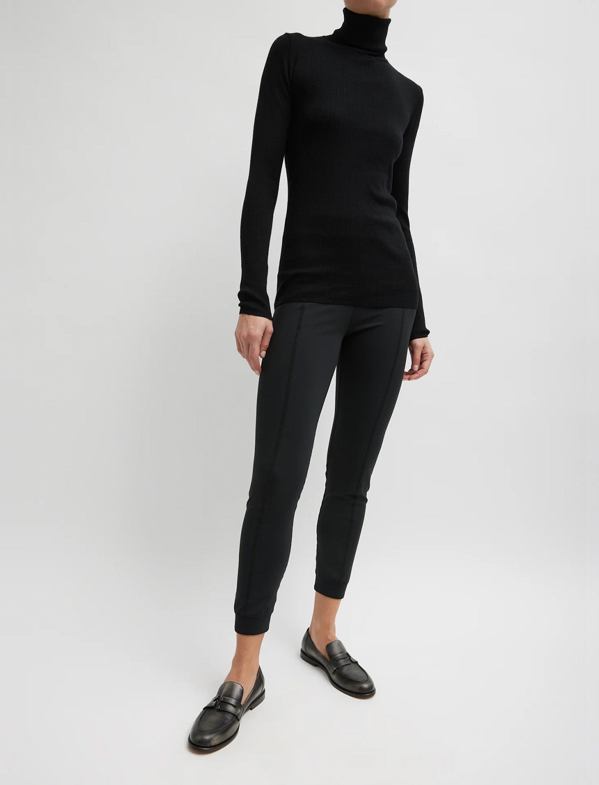 TIBI Scuba Legging in Black