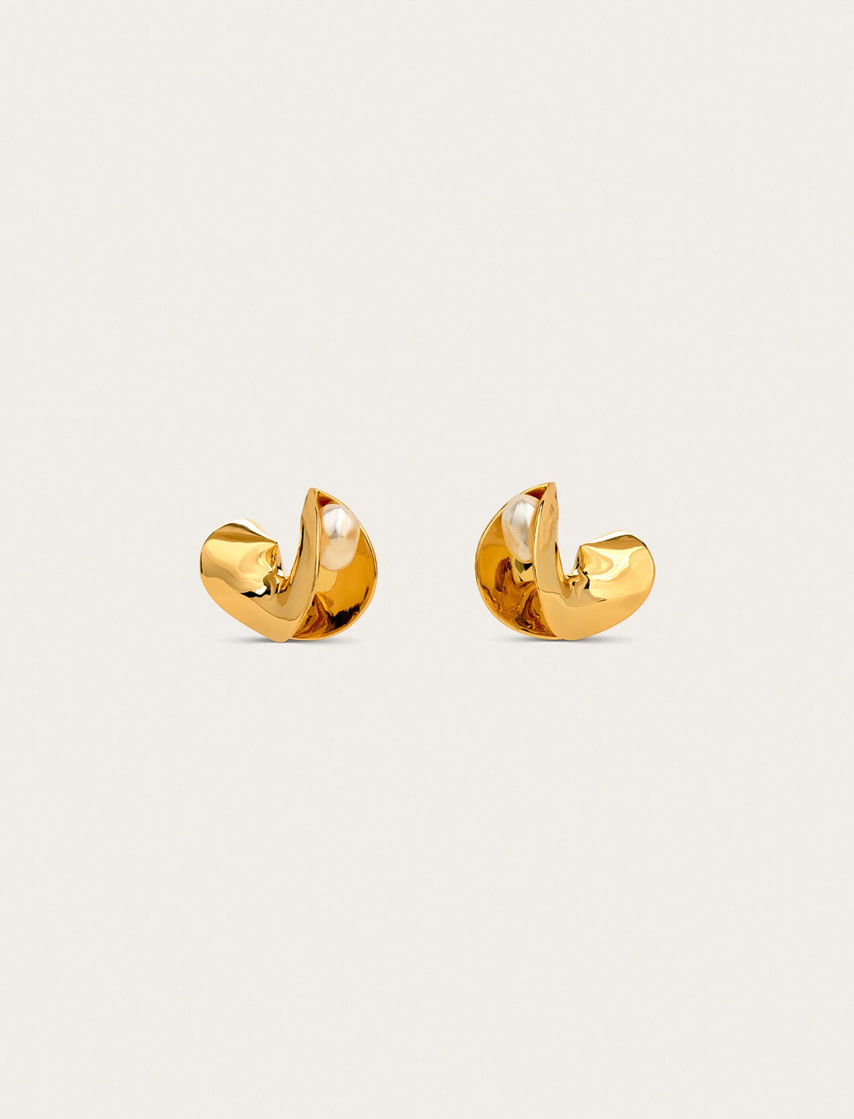 CULT GAIA Shira Earring In Shiny Brass