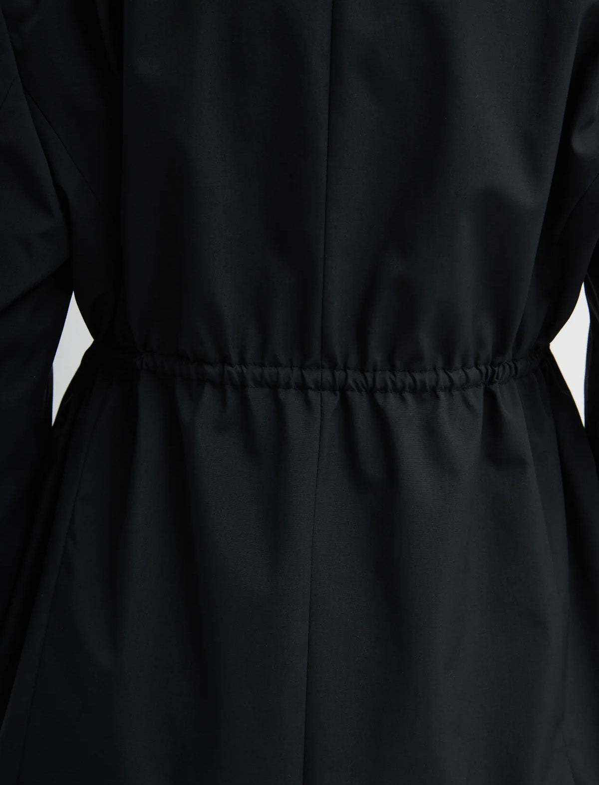 TIBI Tech Suiting Anorak Blazer With Zip Off Vest in Black