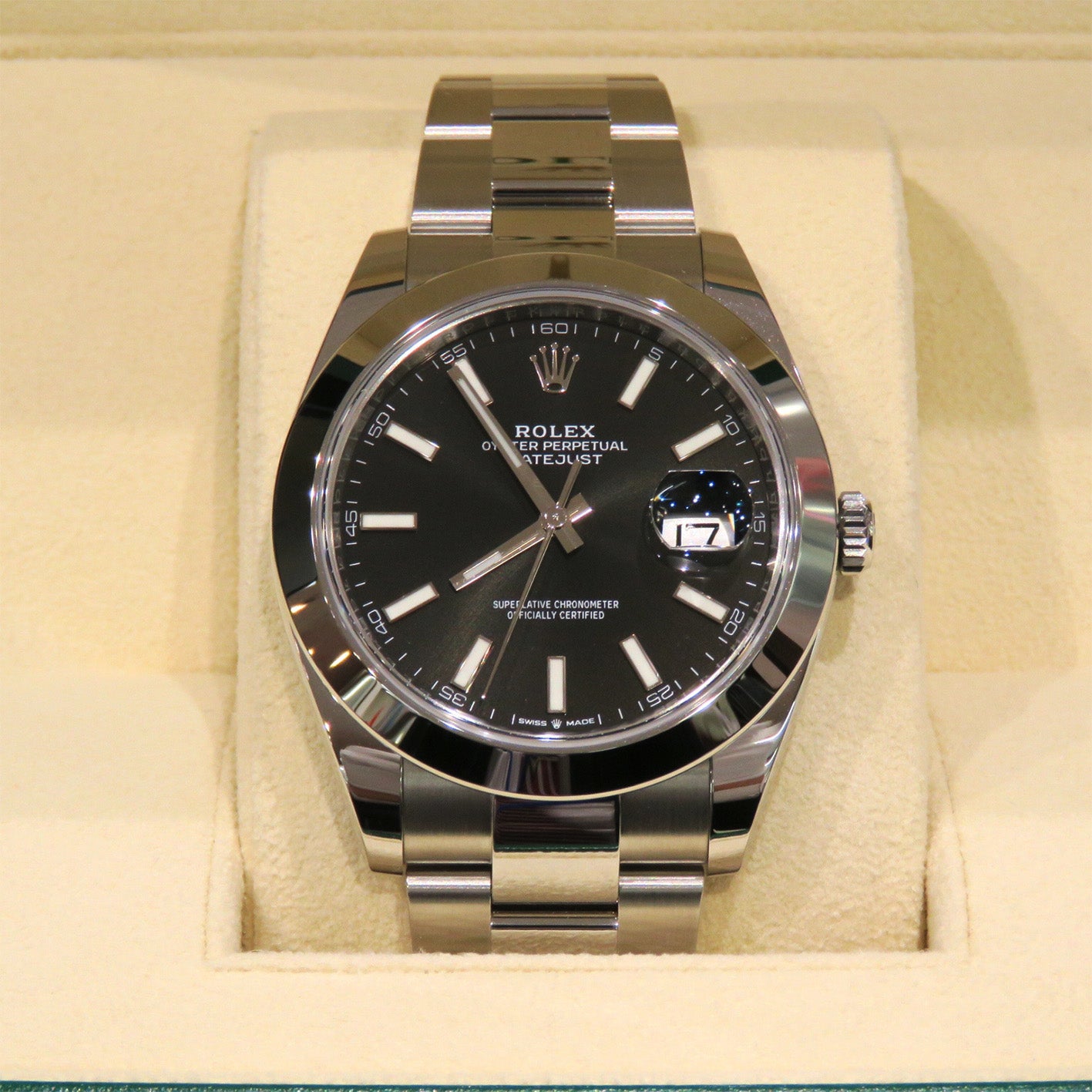 ROLEX Datejust 41 BLACK 126300