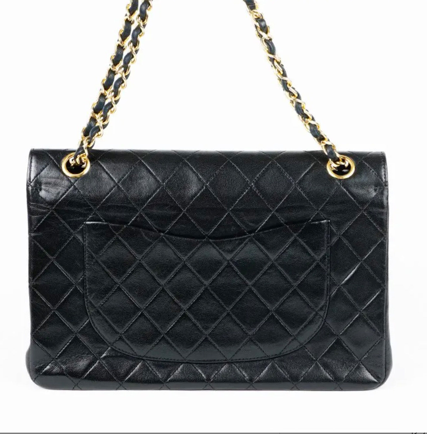 CHANEL Matrasse W flaps Shoulder Bag