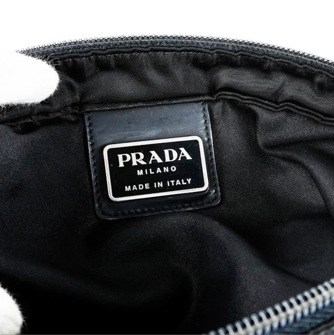 PRADA Square Shoulder Nylon Bag