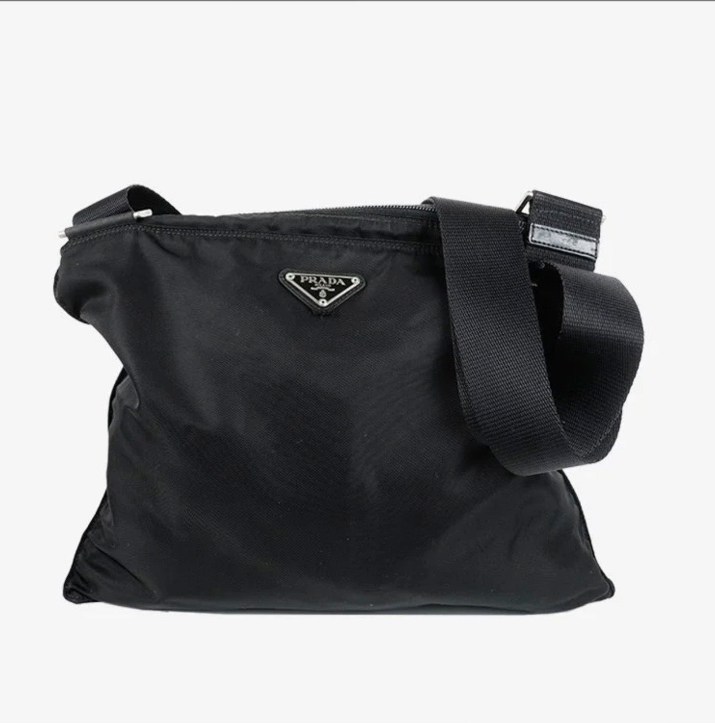 PRADA Square Shoulder Nylon Bag