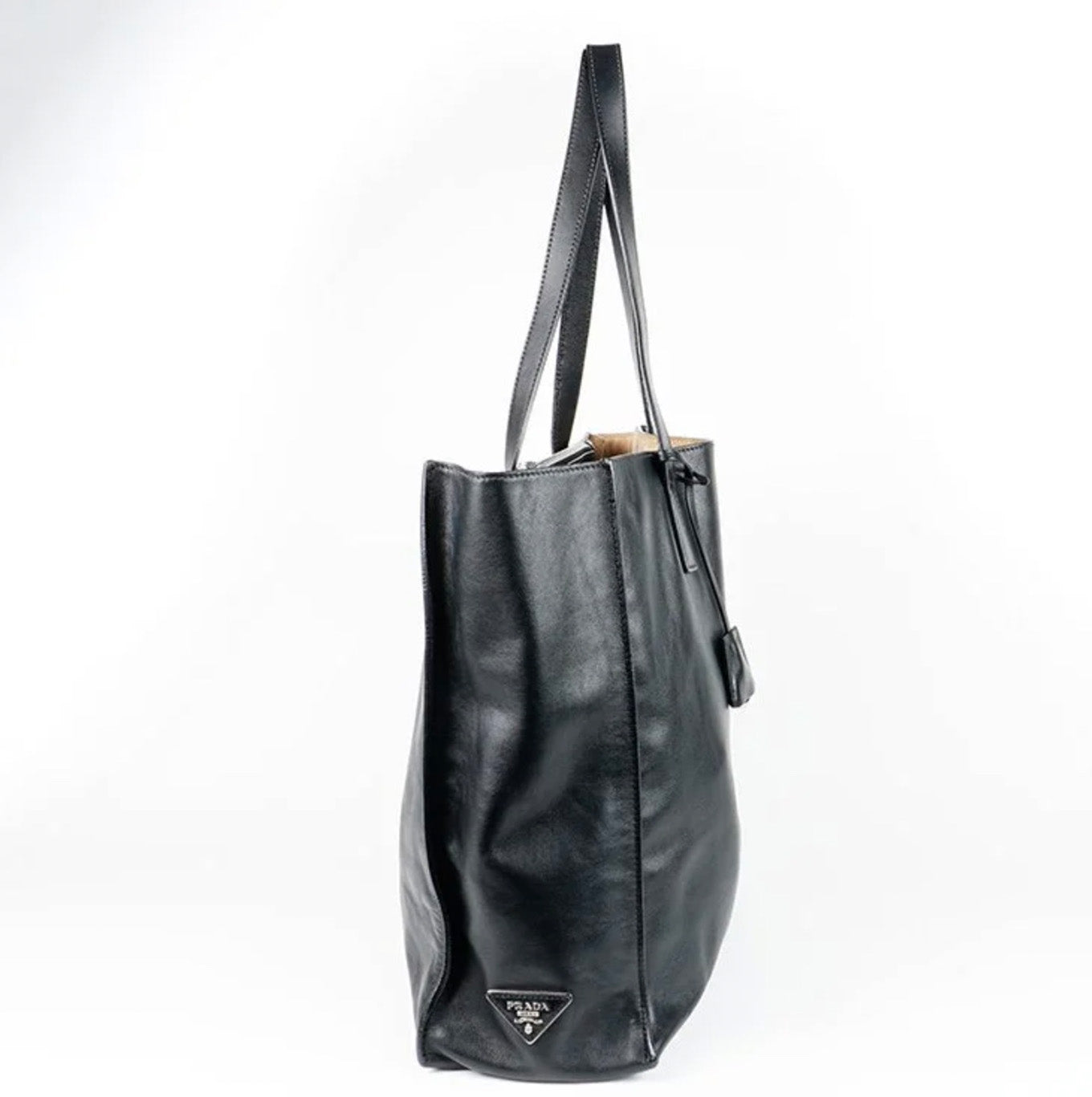 PRADA Leather Tote Bag