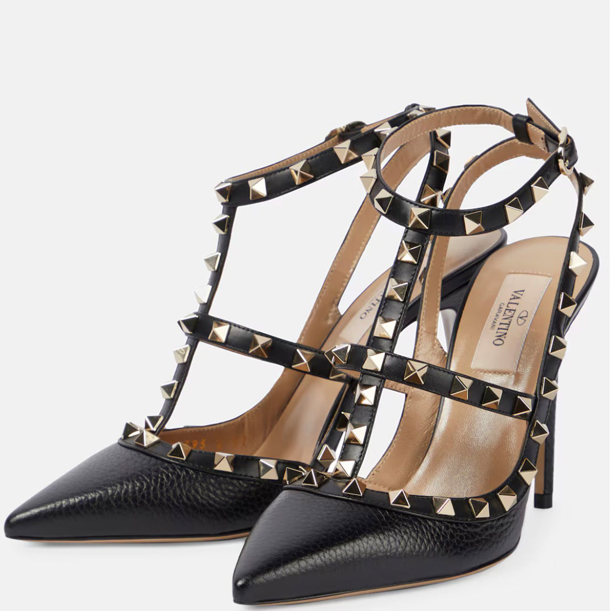 VALENTINO GARAVANI Rockstuds Leather Heels