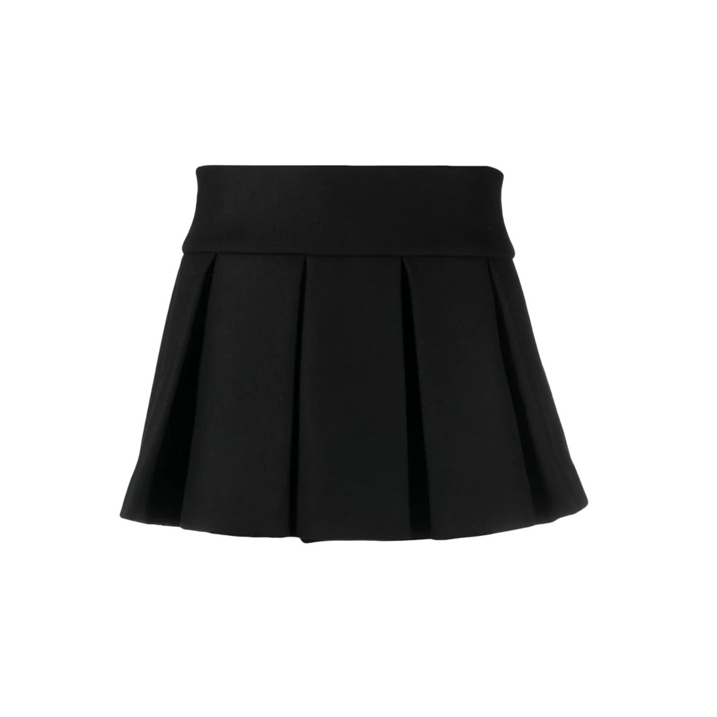 PATOU  mini pleated A-line skirt