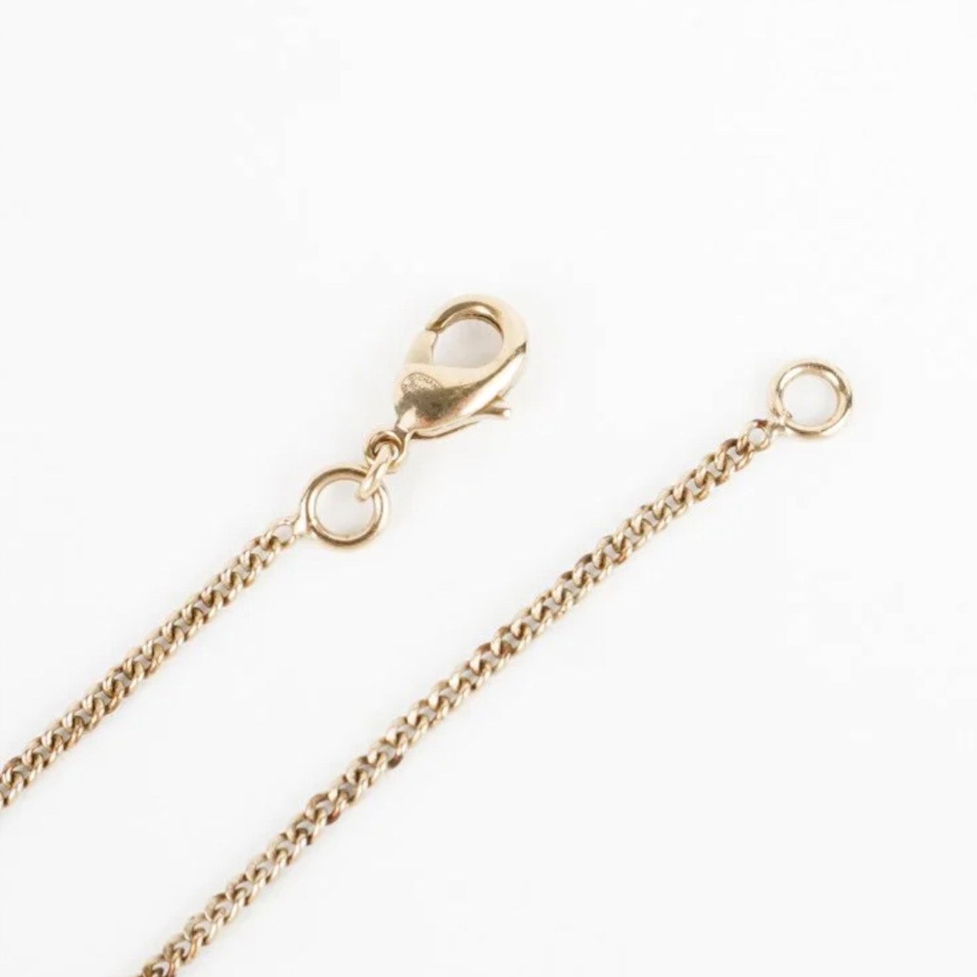 CHANEL Gold Necklace Coco No.5 vintage