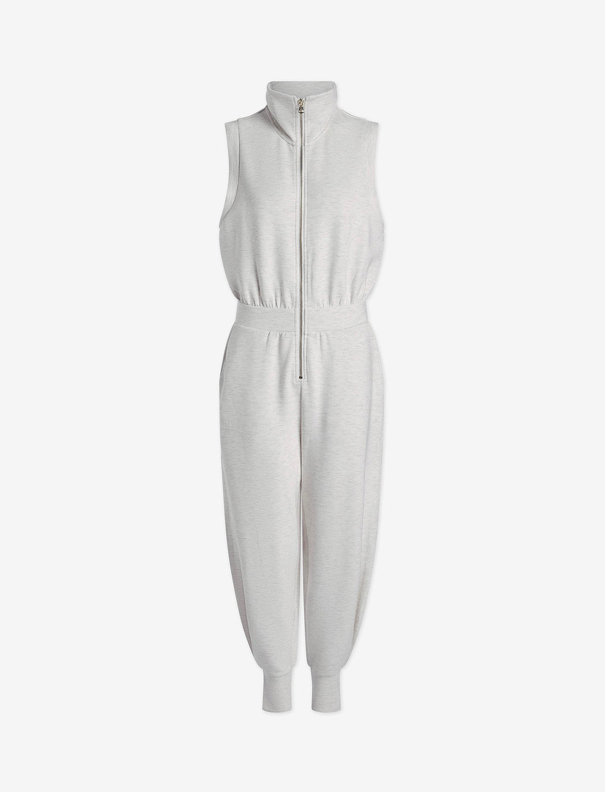 VARLEY DoubleSoft™️ Madelyn Jumpsuit In Ivory Marl