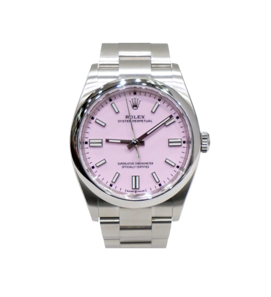 ROLEX OYSTER PERPETUAL 36 CANDY PINK