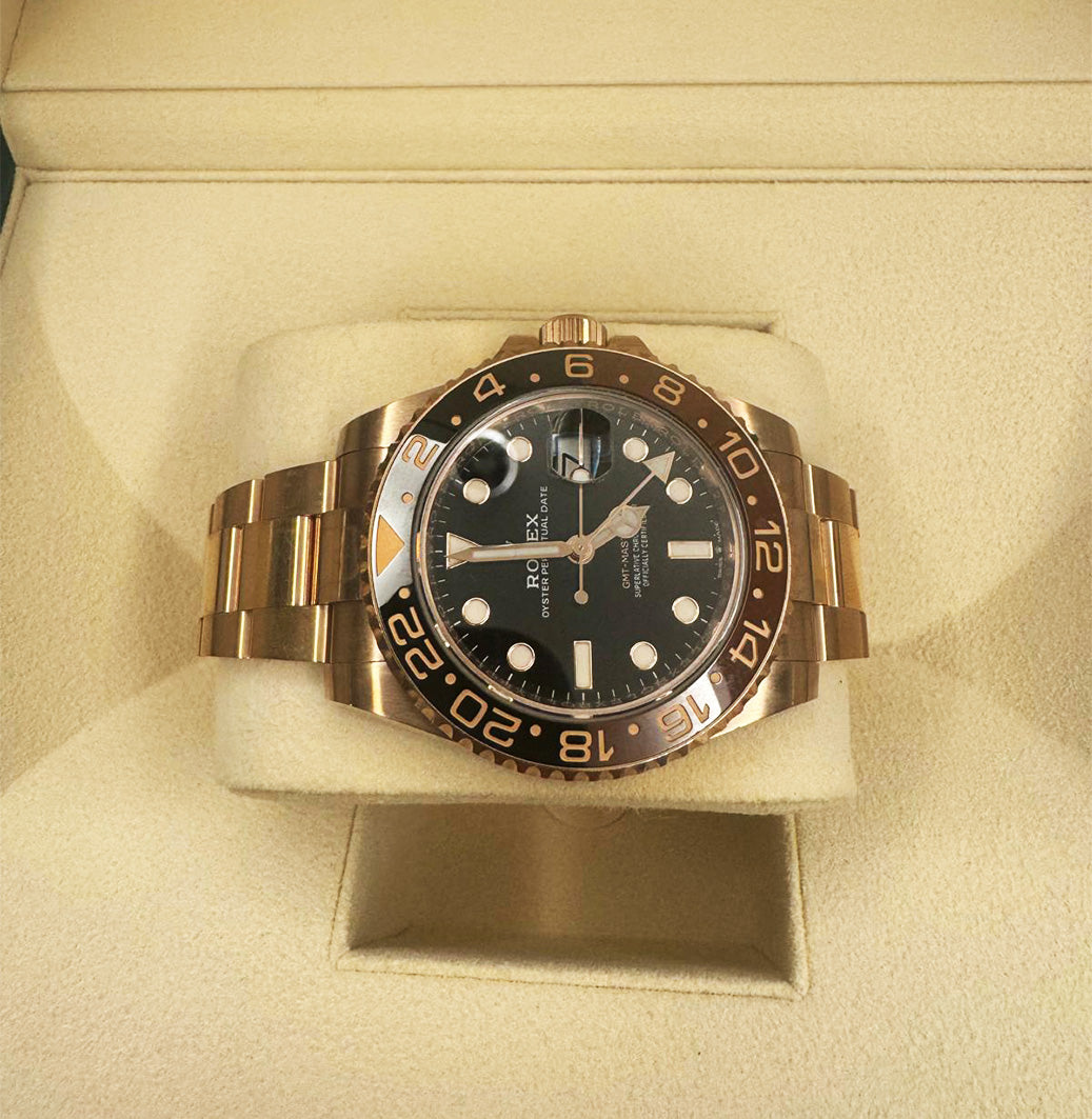 GMT MASTER II  18ct Everose Gold 126715CHNR