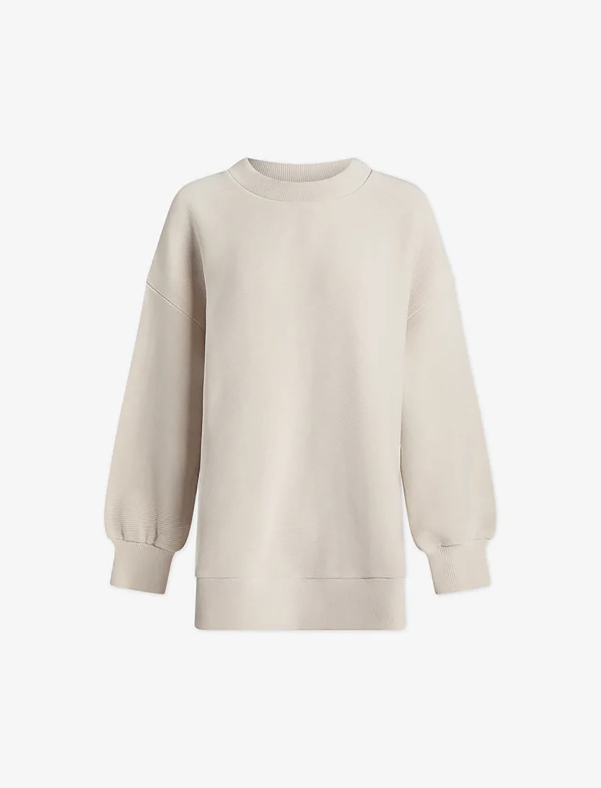 VARLEY Mae Boyfriend Sweat in Moonbeam