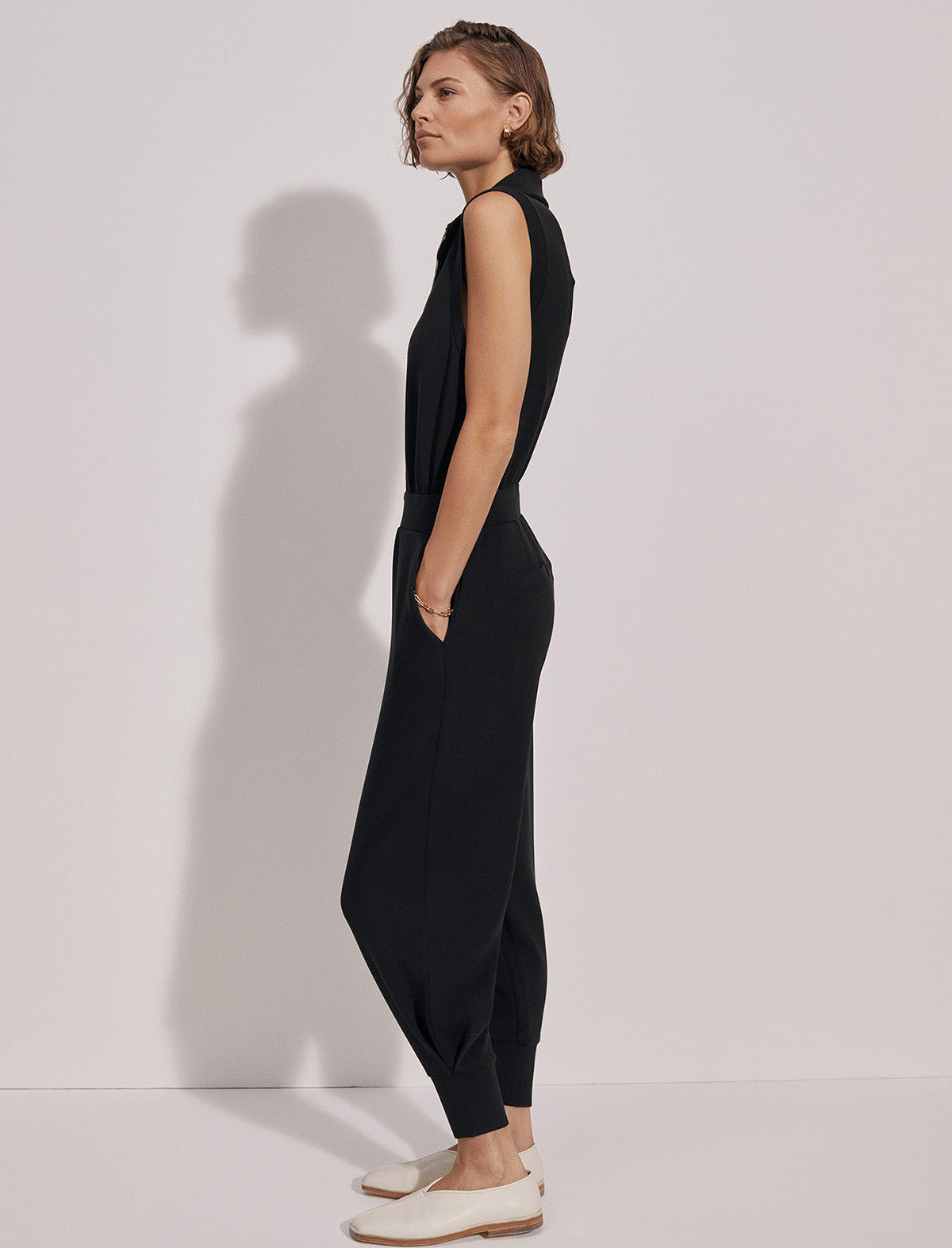 VARLEY DoubleSoft™️ Madelyn Jumpsuit in Black