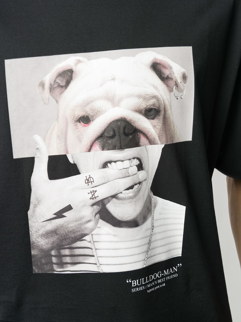 Neil Barrett Bull Dog Man T-Shirt