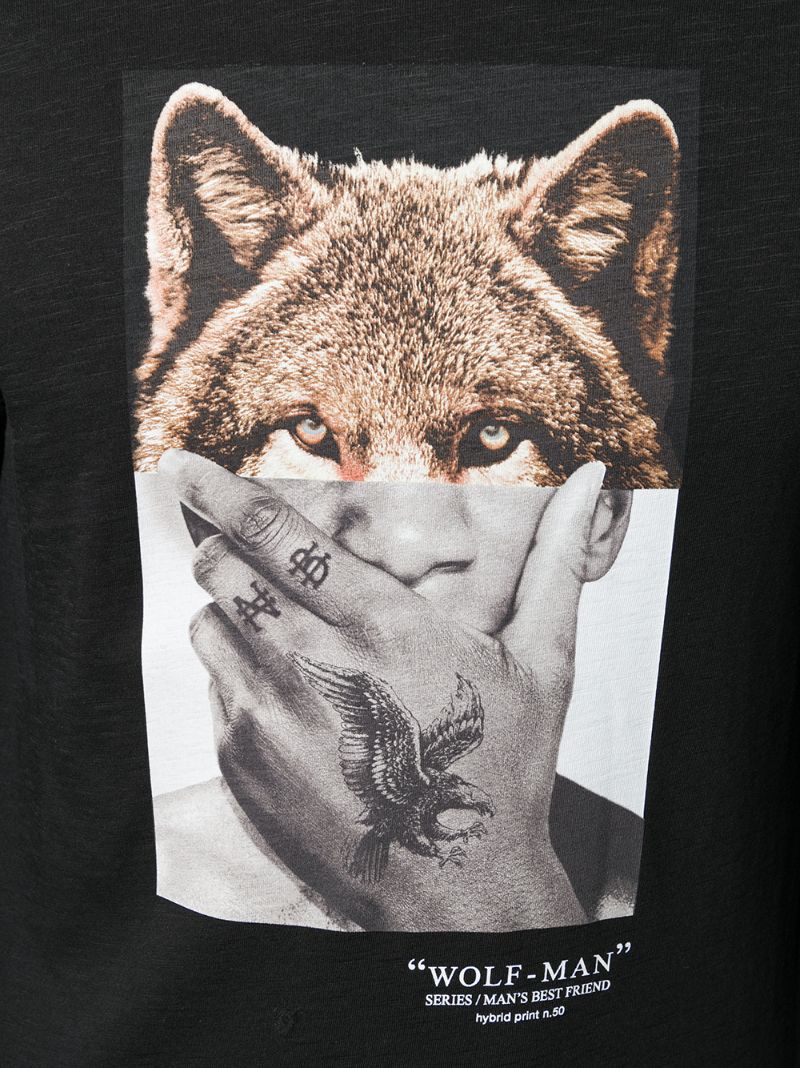 Neil Barrett  Wolf Man T-Shirts