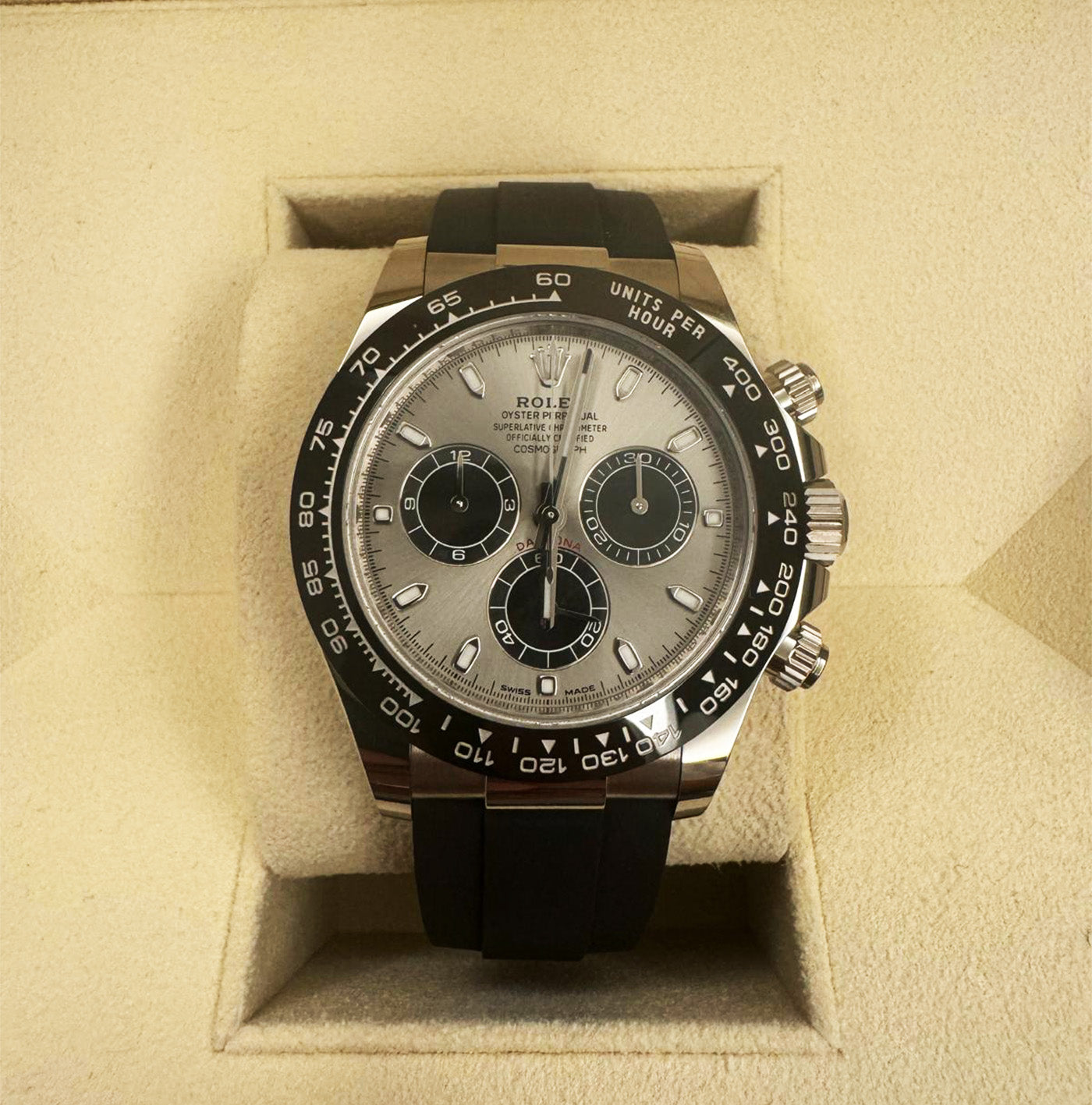 ROLEX Cosmograph Daytona White Gold 116519LN