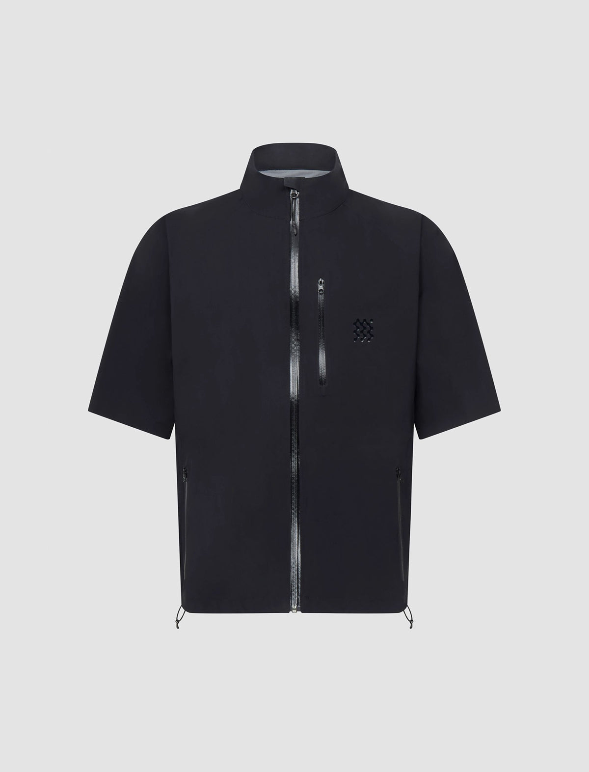 MANORS GOLF 2.5L Breathable Waterproof Shirt in Black