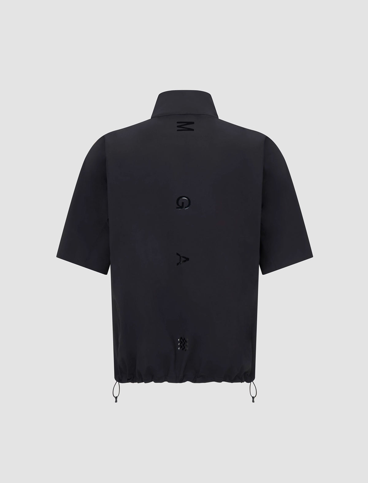 MANORS GOLF 2.5L Breathable Waterproof Shirt in Black