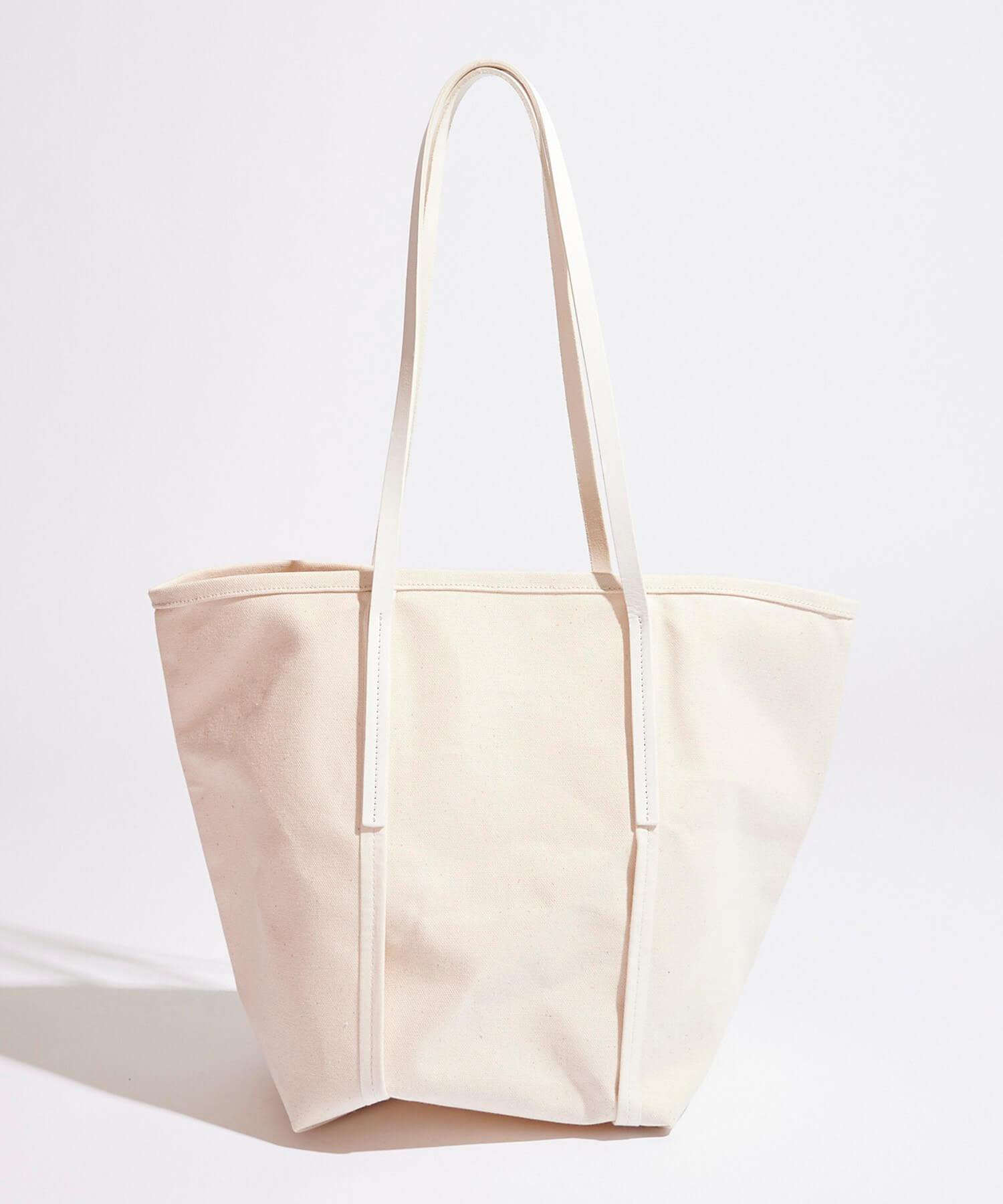 BEAUTIFUL PEOPLE 2-way Canvas Tote Bag in Ecru | CLOSET Singapore