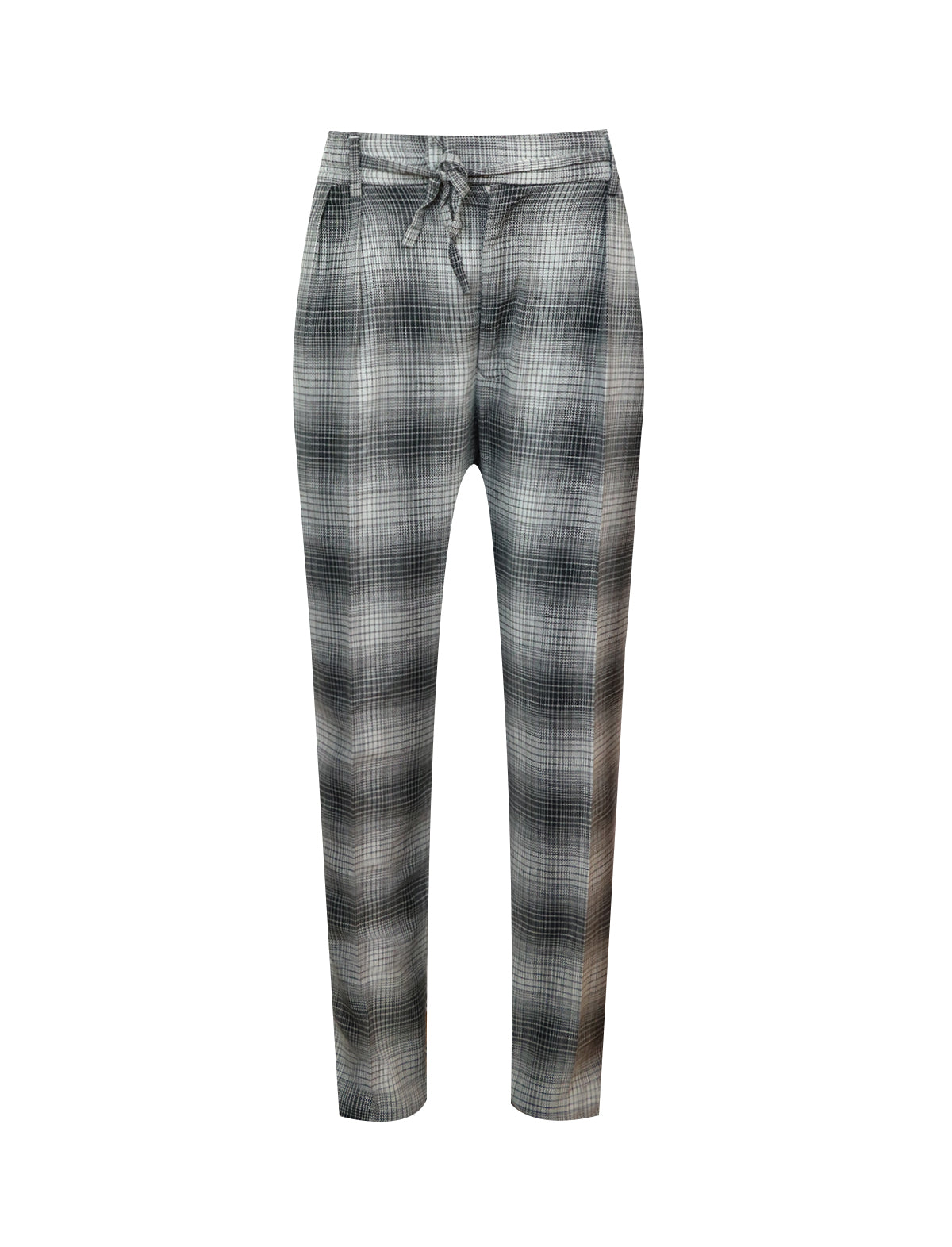 GABRIELE PASINI Cruise Pants in Grey/White
