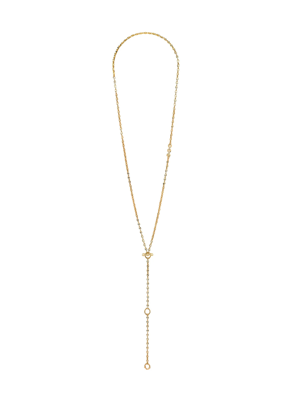 HOORSENBUHS 3mm Open-Link™ Necklace 18k Yellow Gold