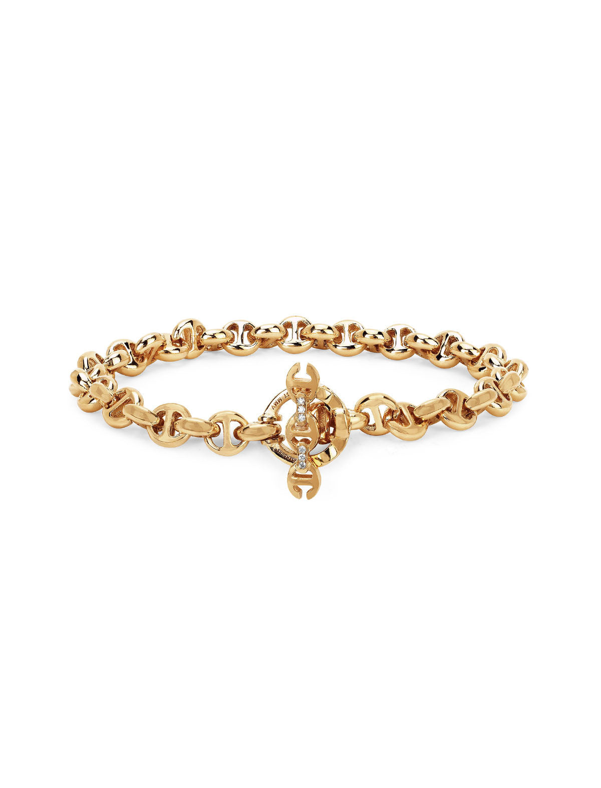 HOORSENBUHS 5mm Open-Link™ Bracelet 18k Yellow Gold