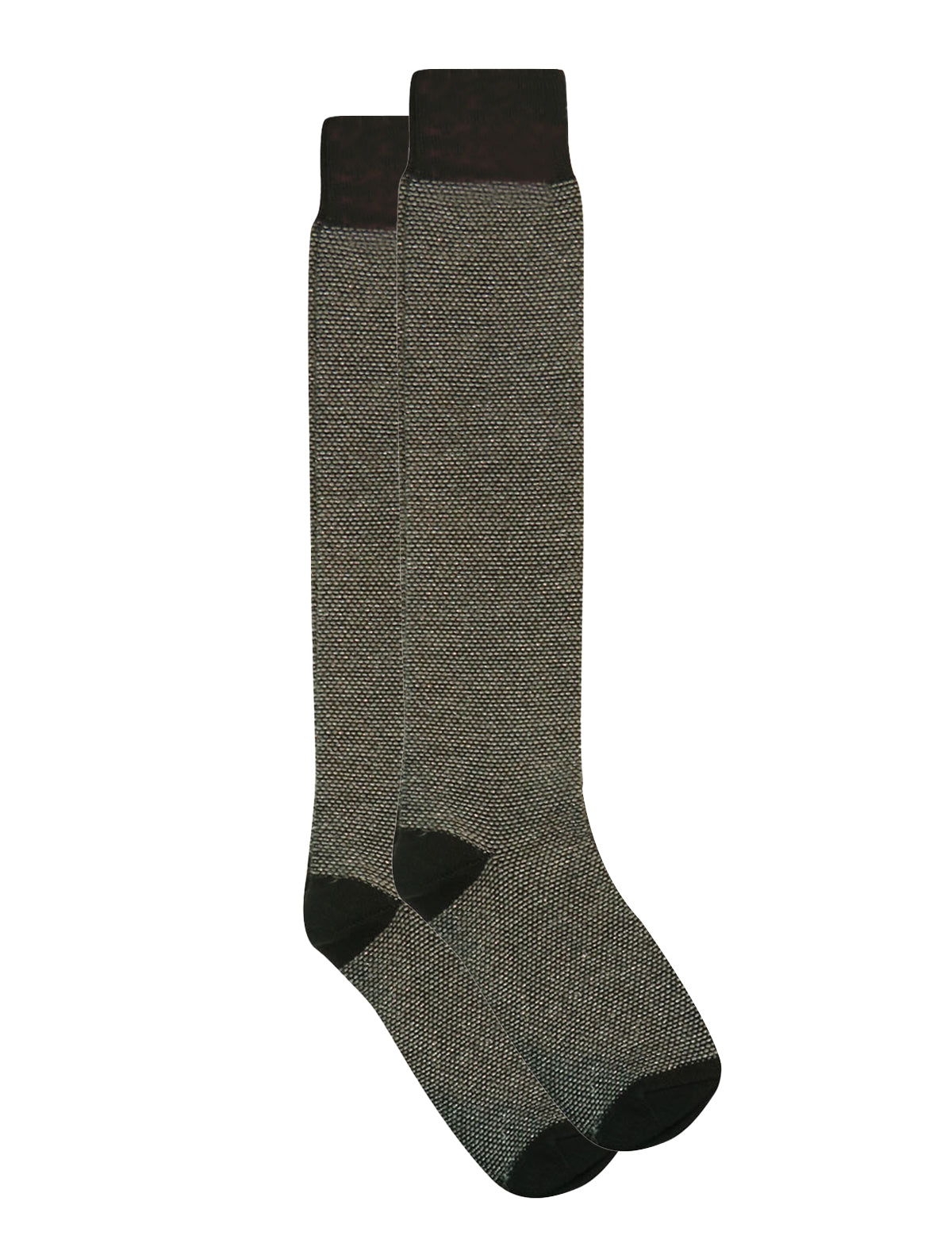 Gallo Long Socks in Black w/ Studs