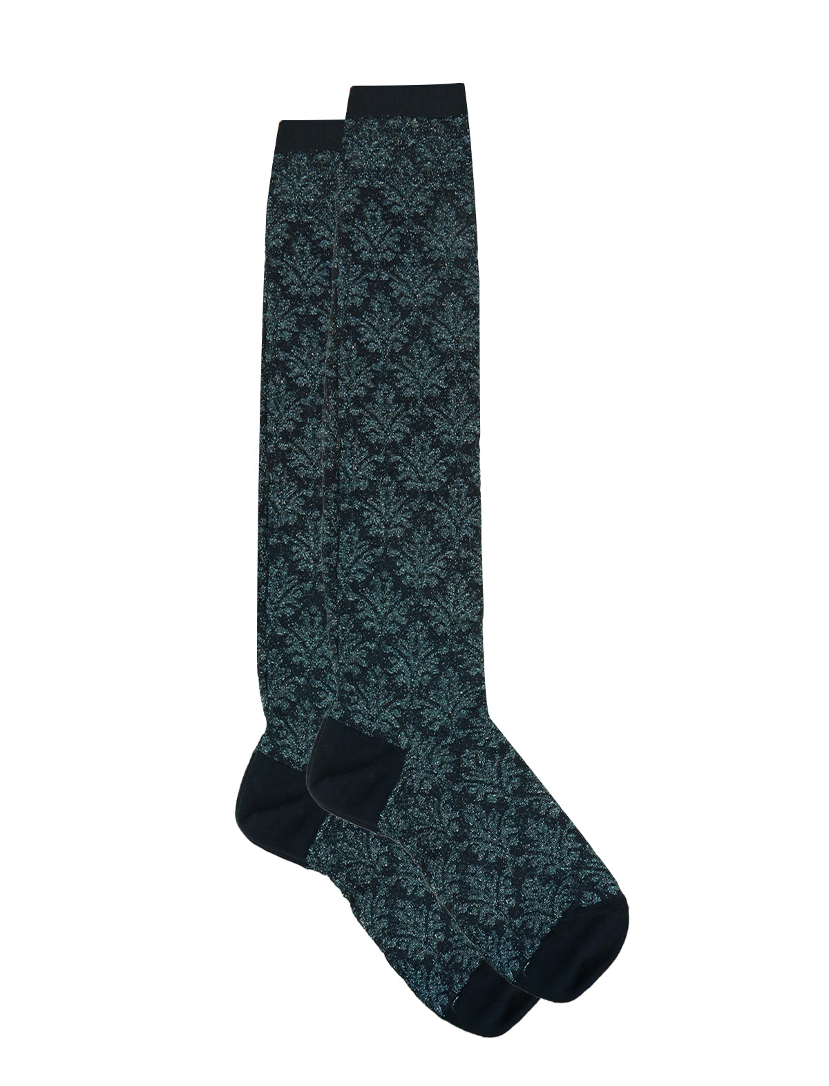 Gallo Long Socks in Blue Octremare Print