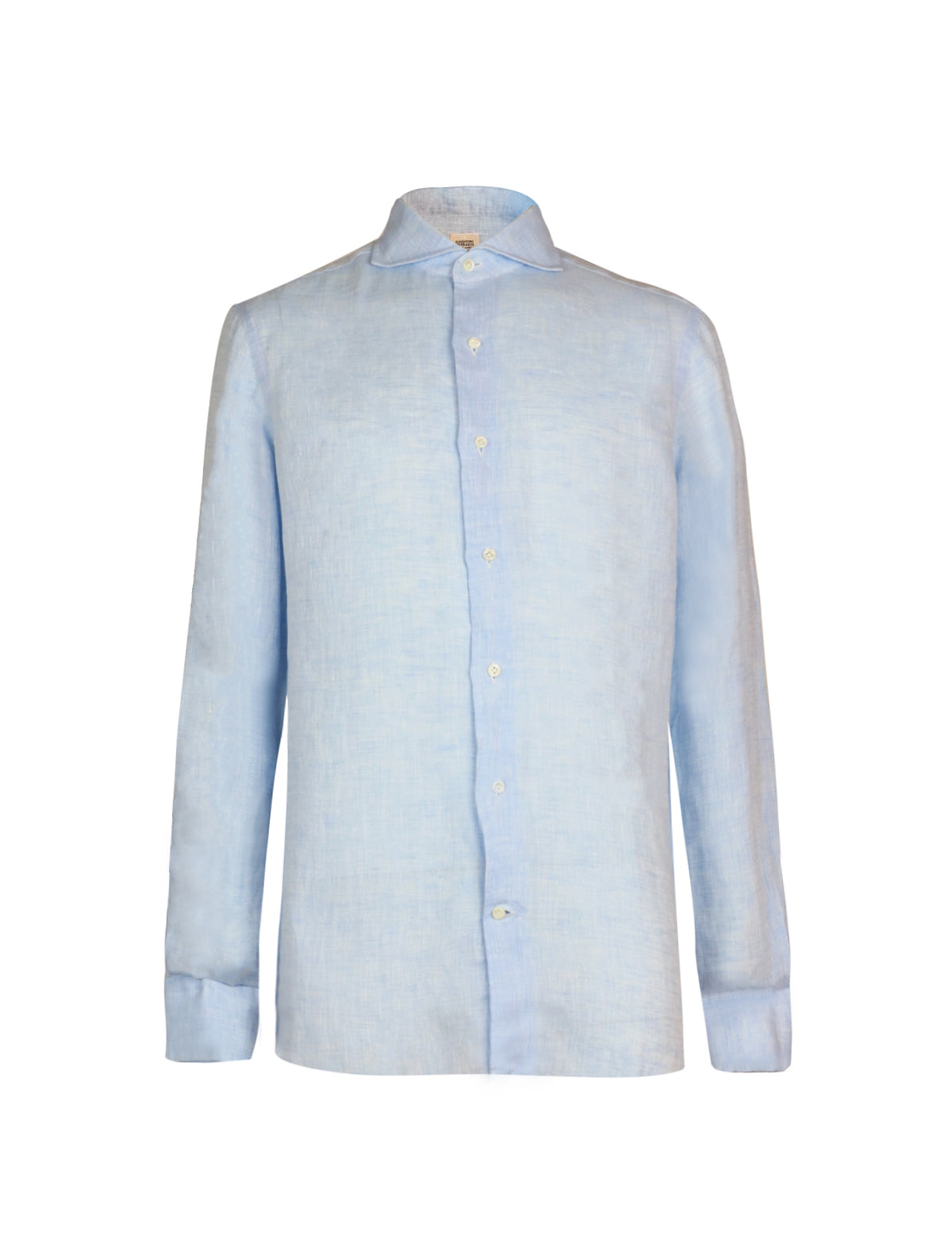 Alessandro Gheradi Linen Shirt in Light Blue