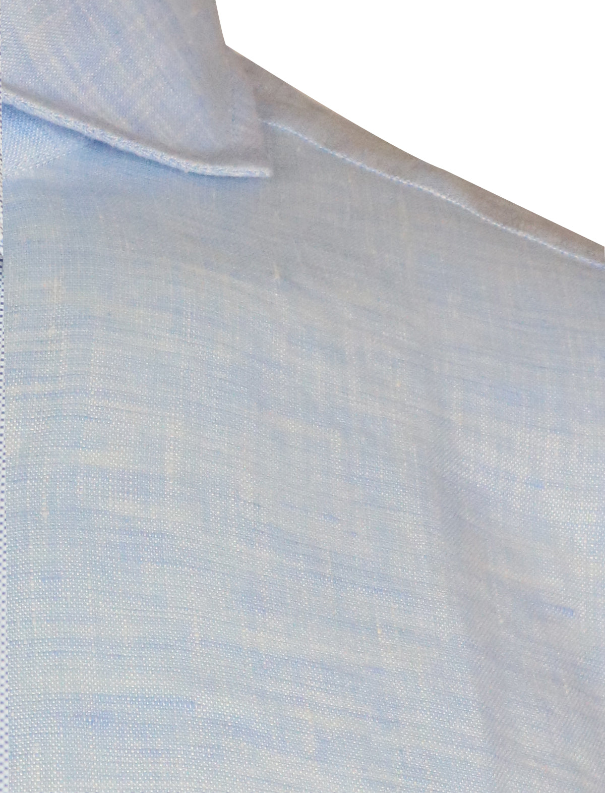 Alessandro Gheradi Linen Shirt in Light Blue