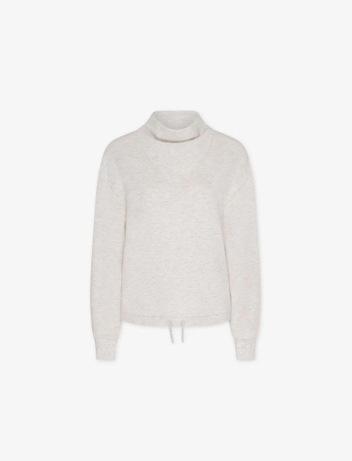 VARLEY DoubleSoft™️ Betsy Sweat In Ivory Marl