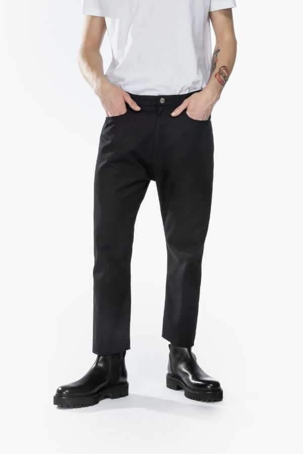 Nº21 Low-rise Straight Jeans In Black | CLOSET Singapore