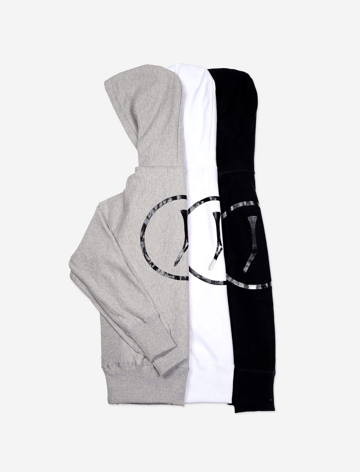 THE GOLFERS JOURNAL The Black Tee Hoodie in White
