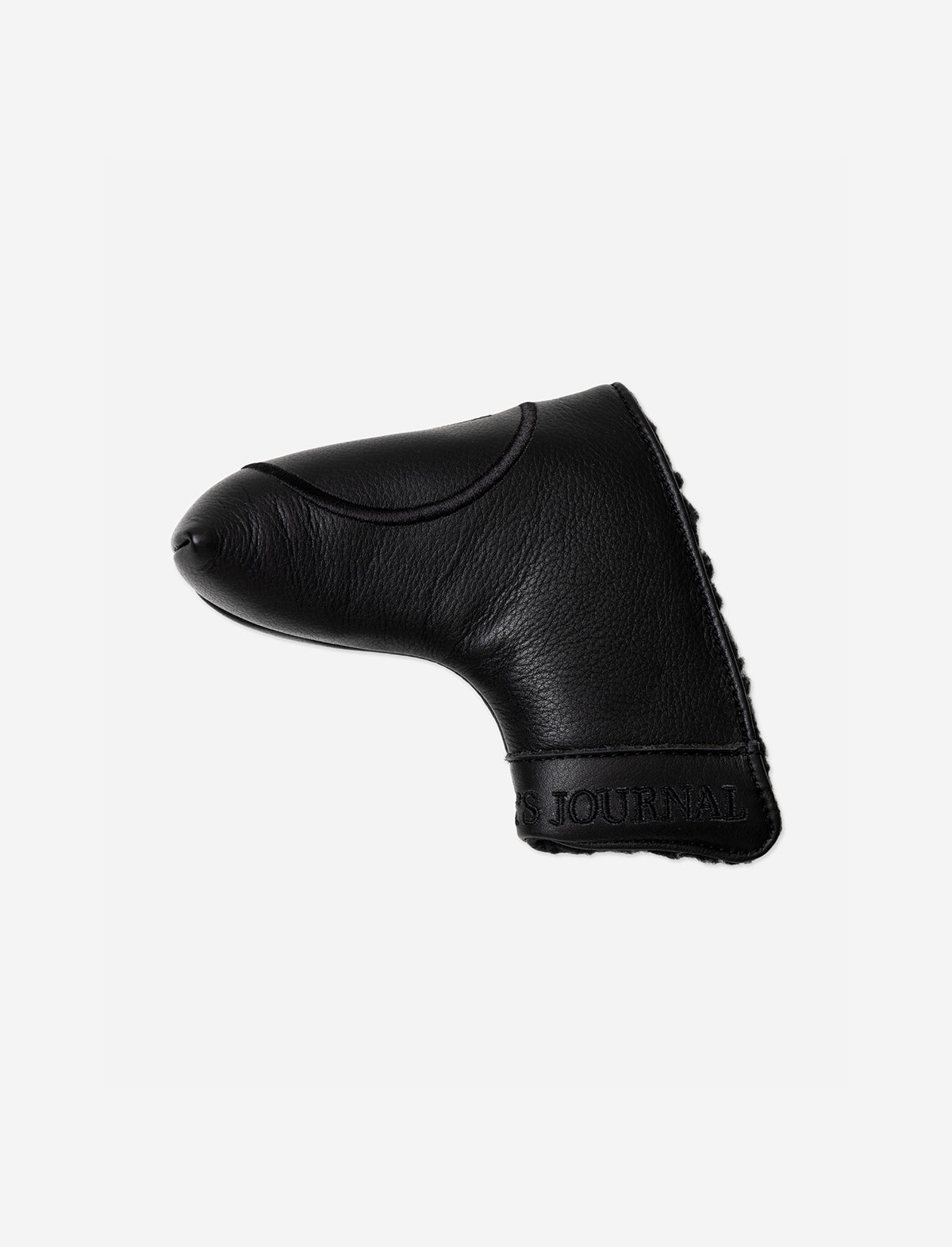 THE GOLFERS JOURNAL The Blade Putter Cover in Black