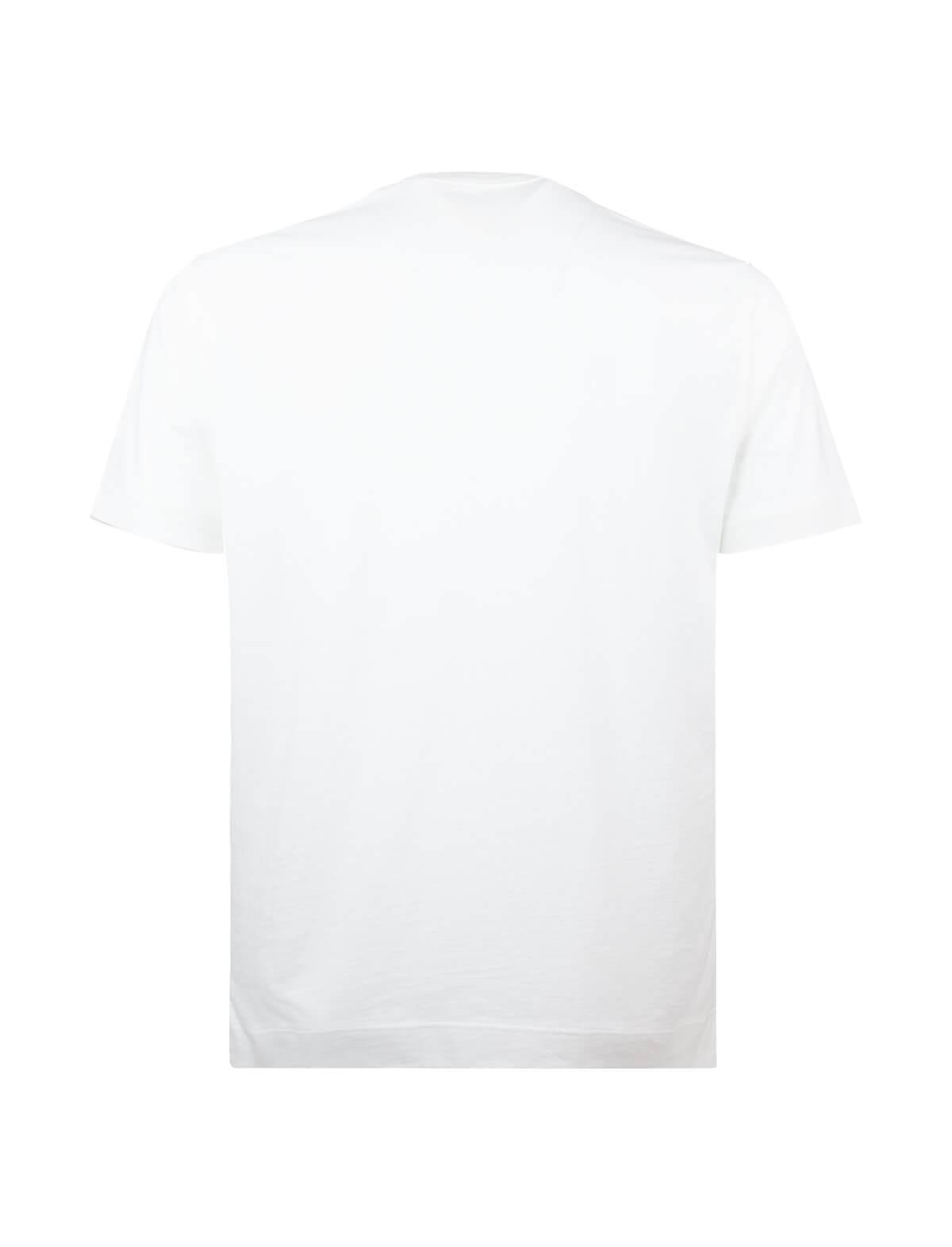 CIRCOLO 1901 Logo Cotton Jersey T-shirt in White/ Lilac | CLOSET Singapore