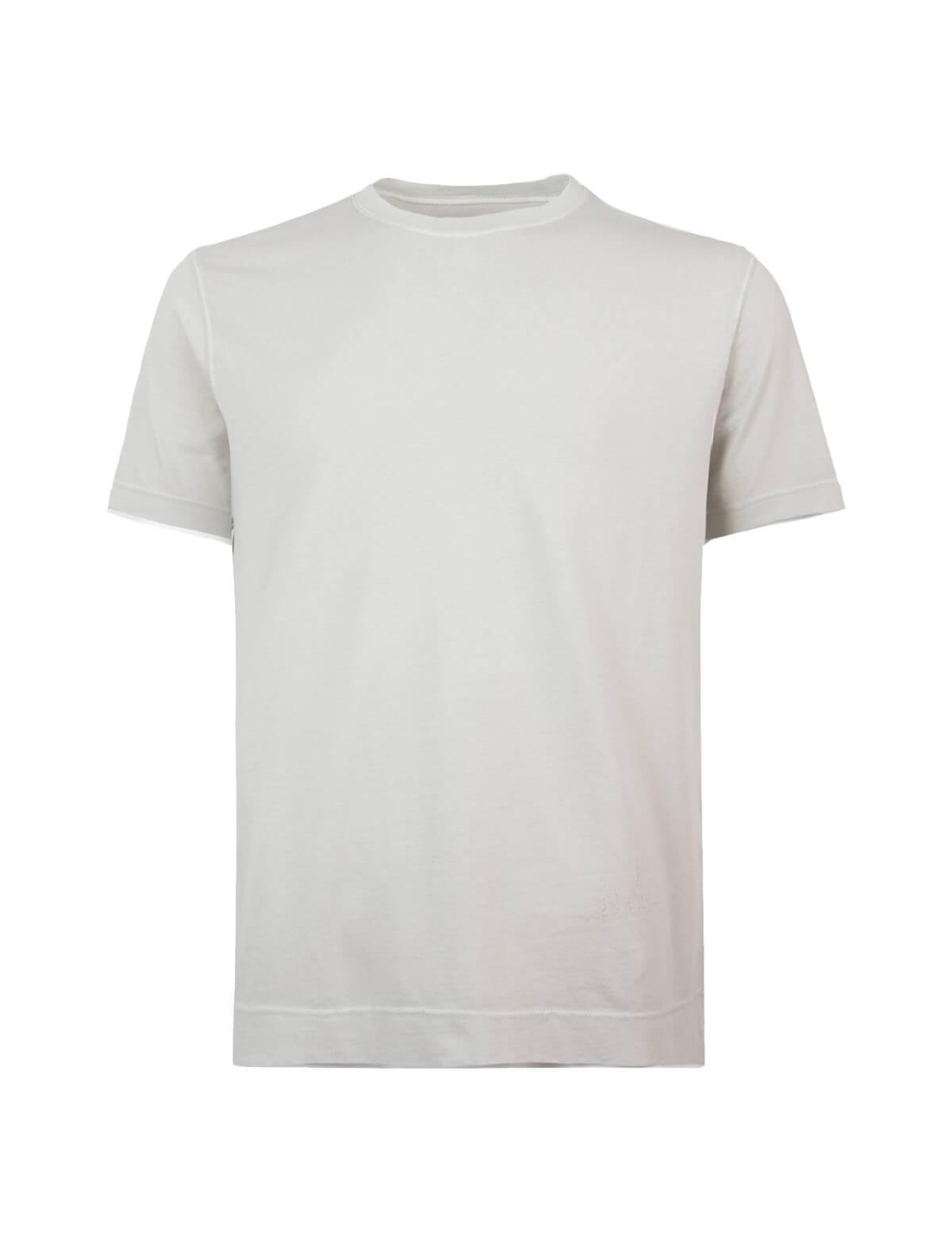 CIRCOLO 1901 Crew Neck Cotton T-Shirt in Pale Sand | CLOSET Singapore