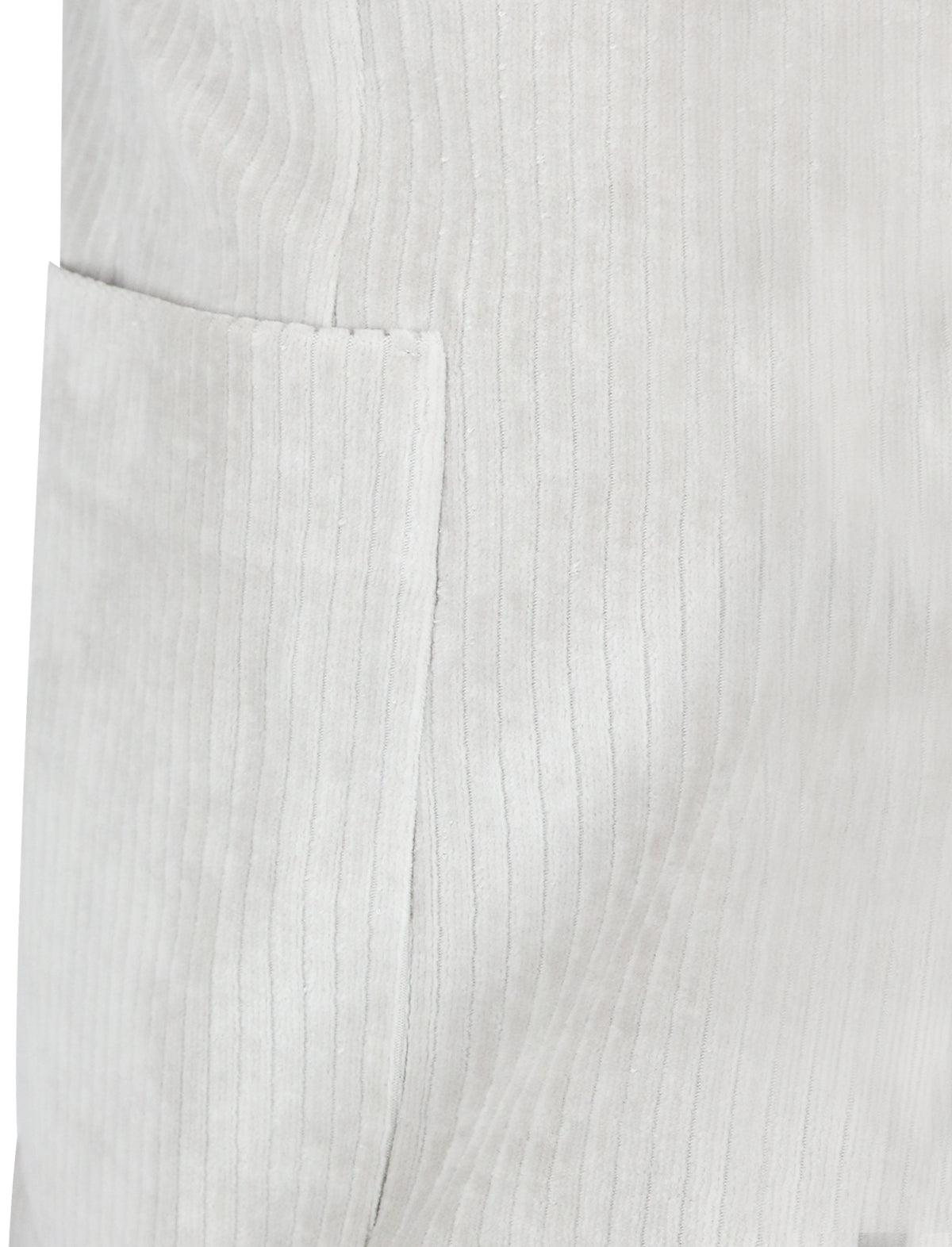 CIRCOLO 1901 Double-Breasted Corduroy Blazer in Platinum Grey